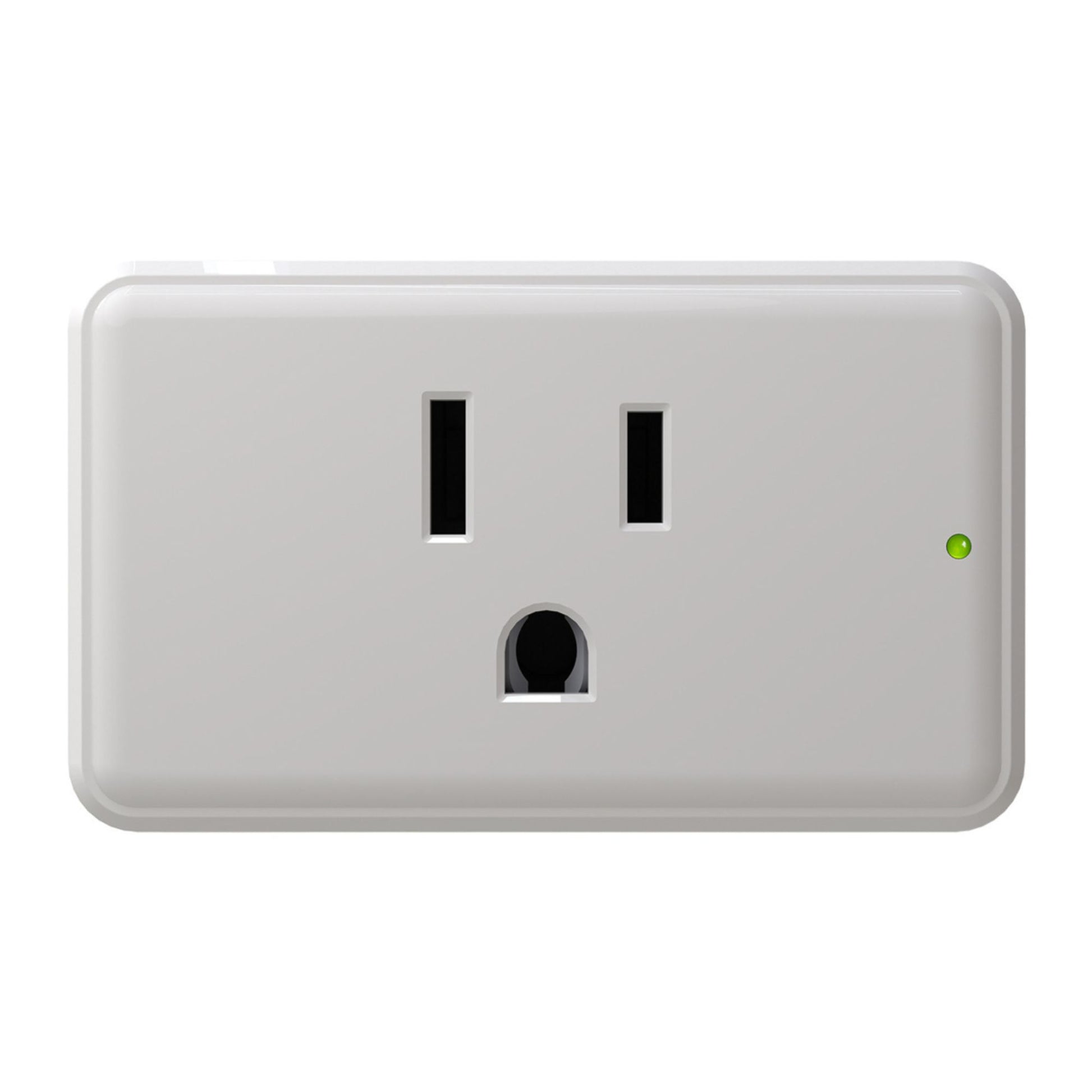 Smart 15A Plug-In Switch with Wi-Fi, Matter-Enabled, Matte White - Bees Lighting