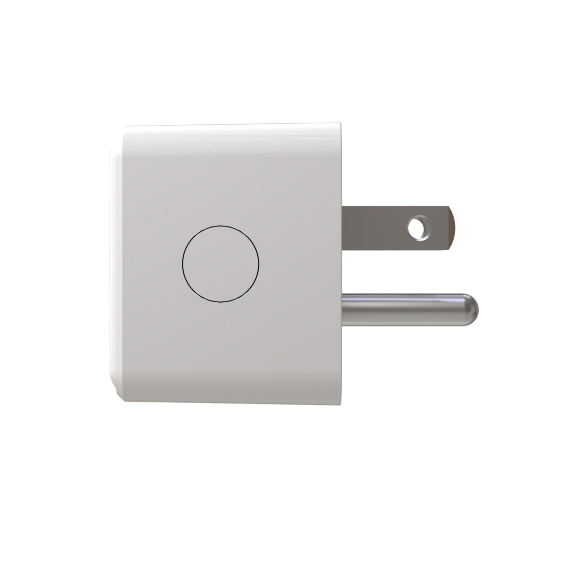Smart 15A Plug-In Switch with Wi-Fi, Matter-Enabled, Matte White - Bees Lighting