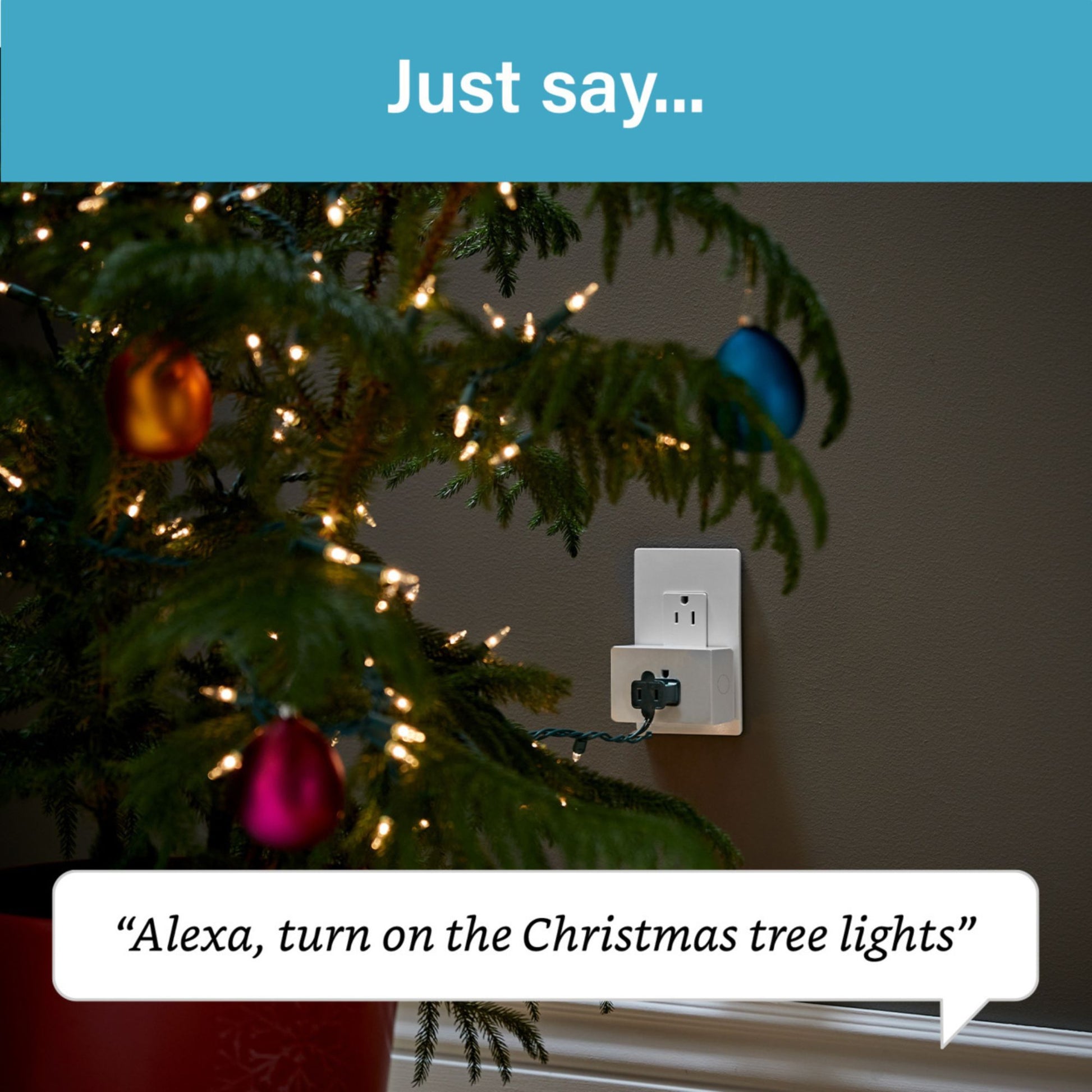Smart 15A Plug-In Switch with Wi-Fi, Matter-Enabled, Matte White - Bees Lighting