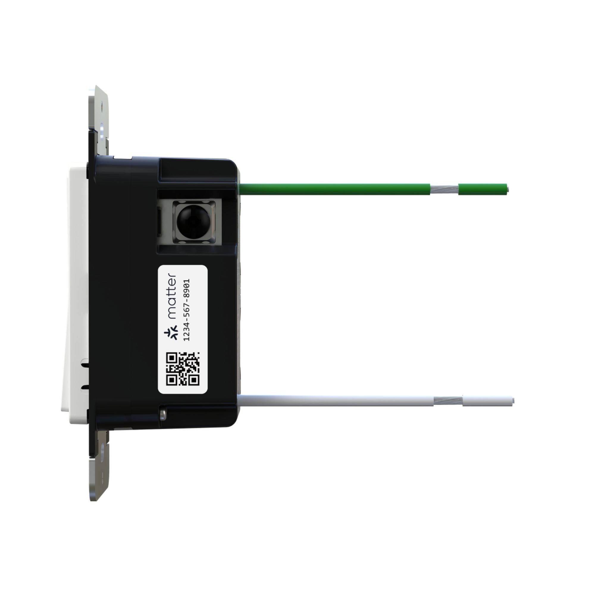 radiant Smart Switch with Wi-Fi, Matter-Enabled, White - Bees Lighting