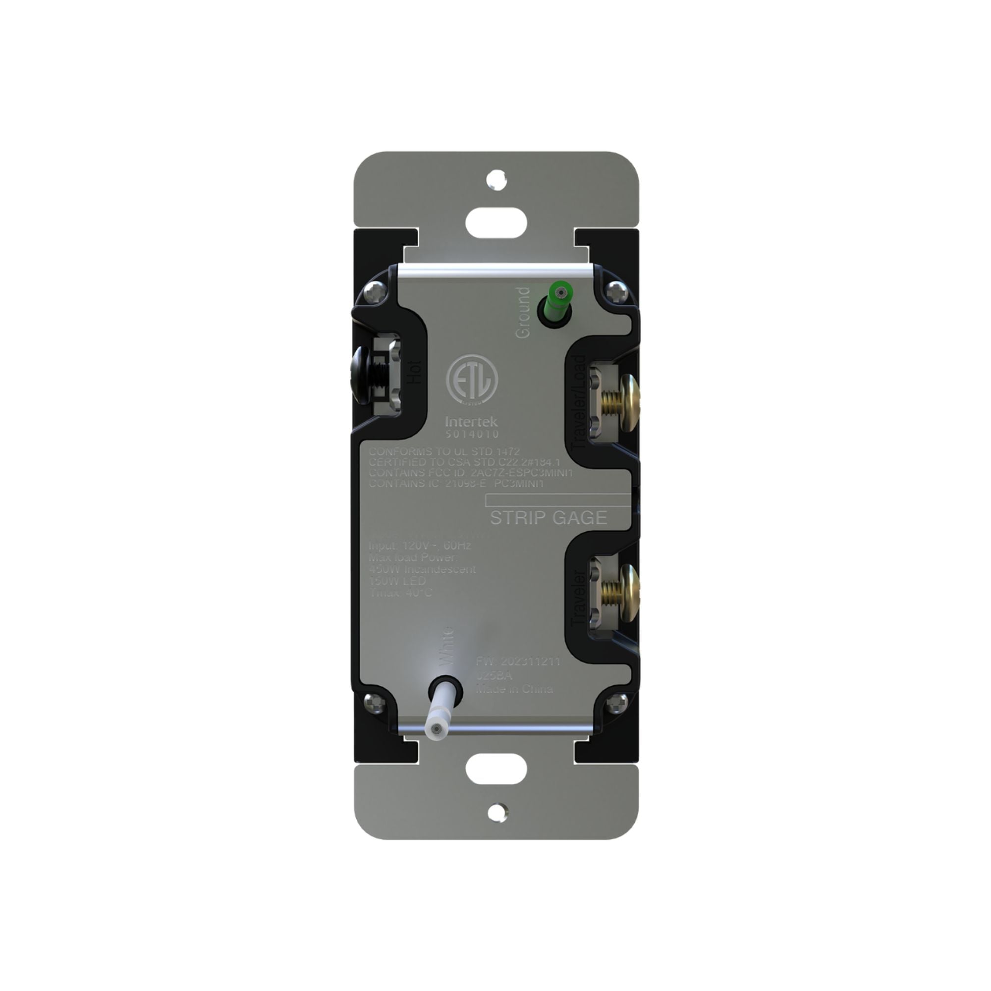 radiant Smart LED Dimmer with Wi-Fi, Matter-Enabled, White - Bees Lighting