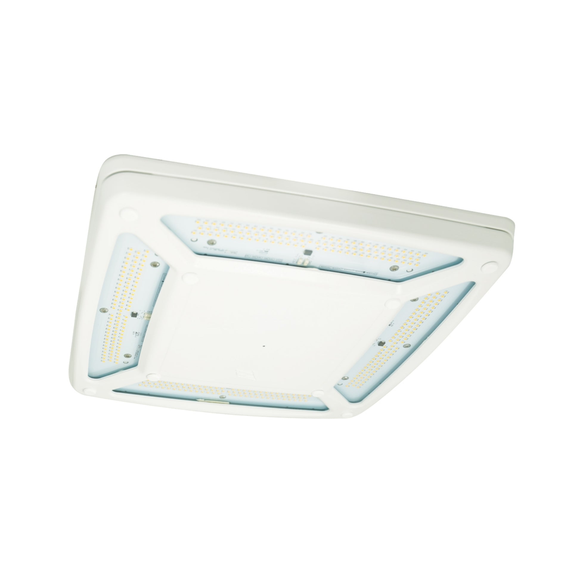 LED Gas Station Canopy Light, 23100 Lumens, 188 Watts, 5000K, 120-277V - Bees Lighting