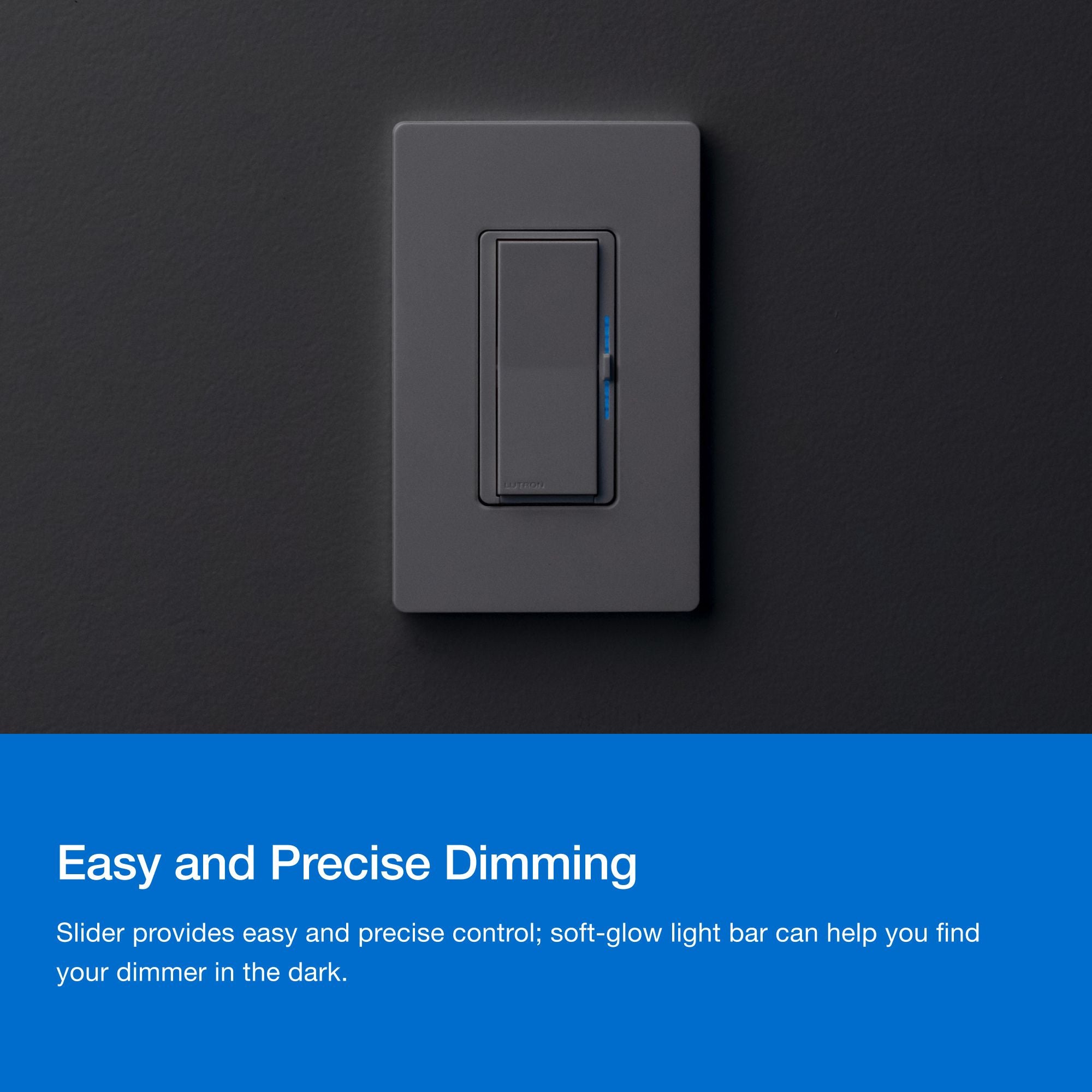 Lutron DVRF-PKG1D-WH Diva Smart Dimmer Switch 3-Way Kit with Pico Paddle Remote for the Caseta system, Smart Hub Not Required, White