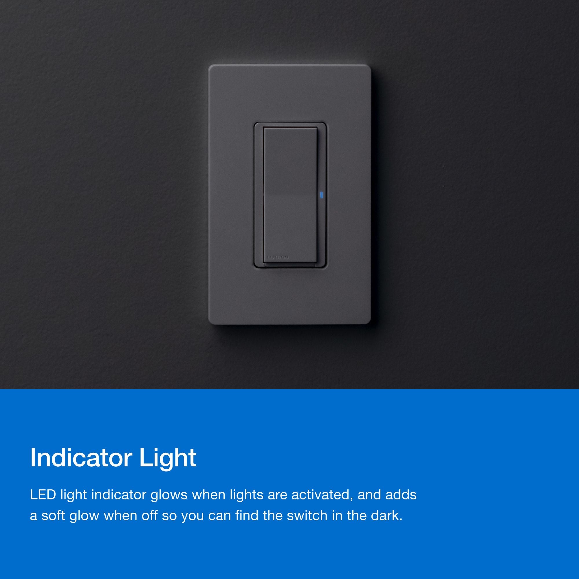 Lutron DVRF-PKG1S-WH Caseta Claro Smart Switch Kit with Pico Paddle Remote, White