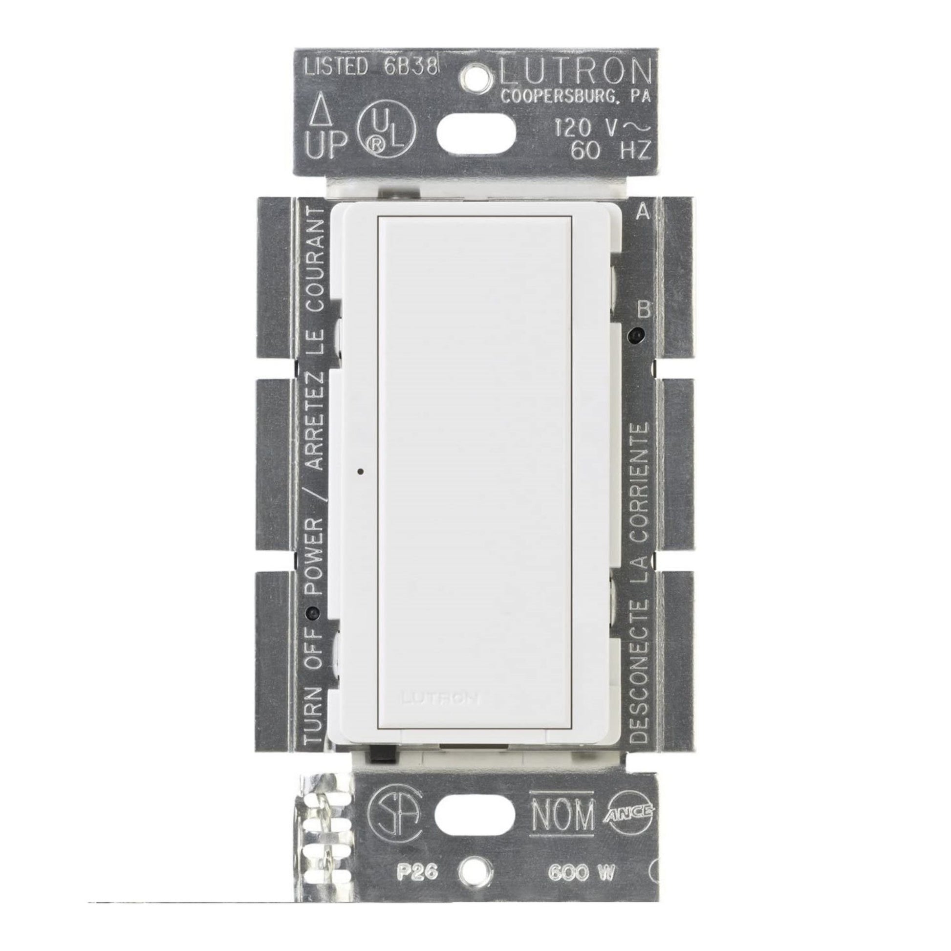 Lutron Maestro Digital Switch, 8A Single Pole/Multi Location - Bees Lighting