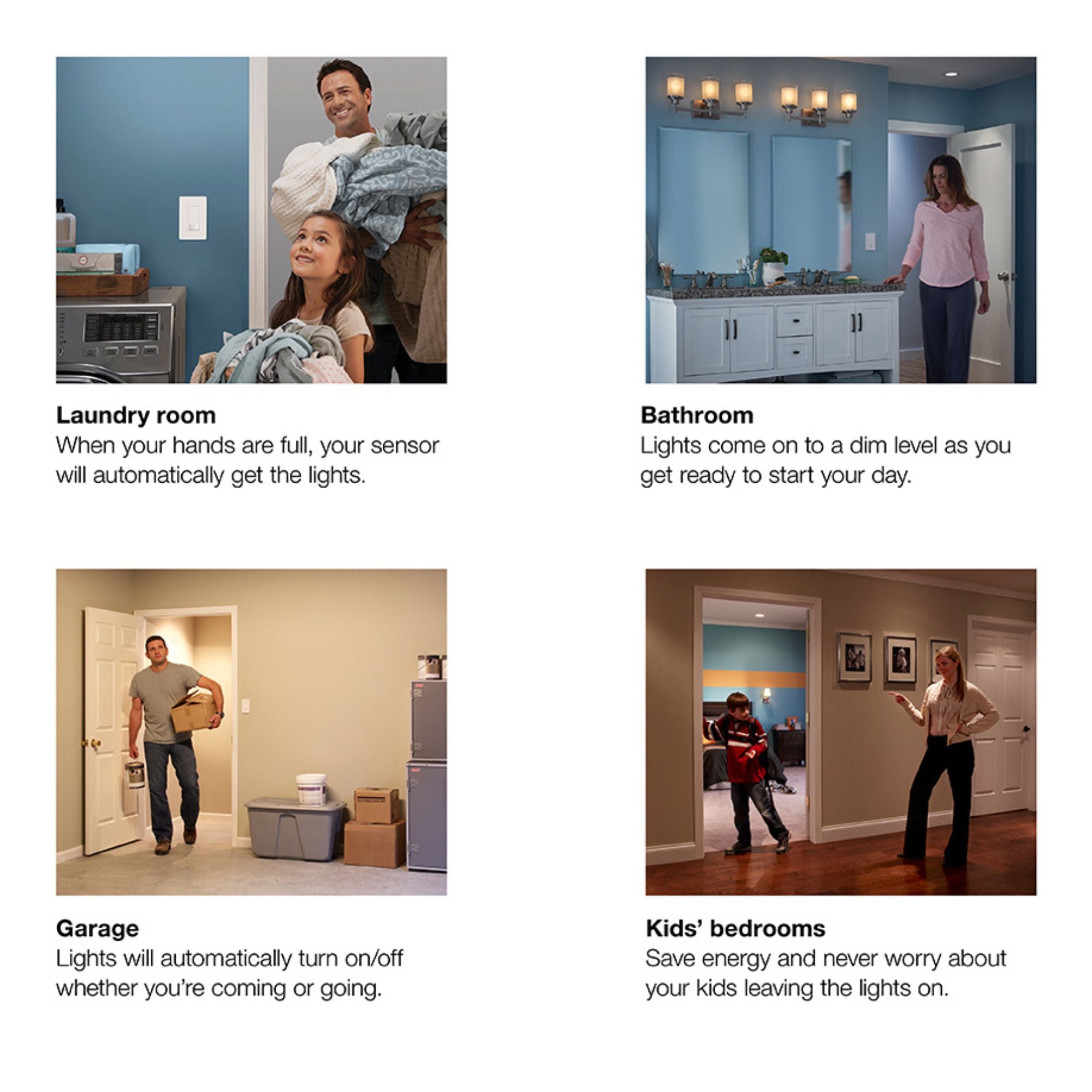 Lutron Maestro MS-OPS5M-BL PIR Occupancy/Vacancy Sensor Switch, 5A Lighting/3A Fan, Single-Pole/3-Way, 120V, Black