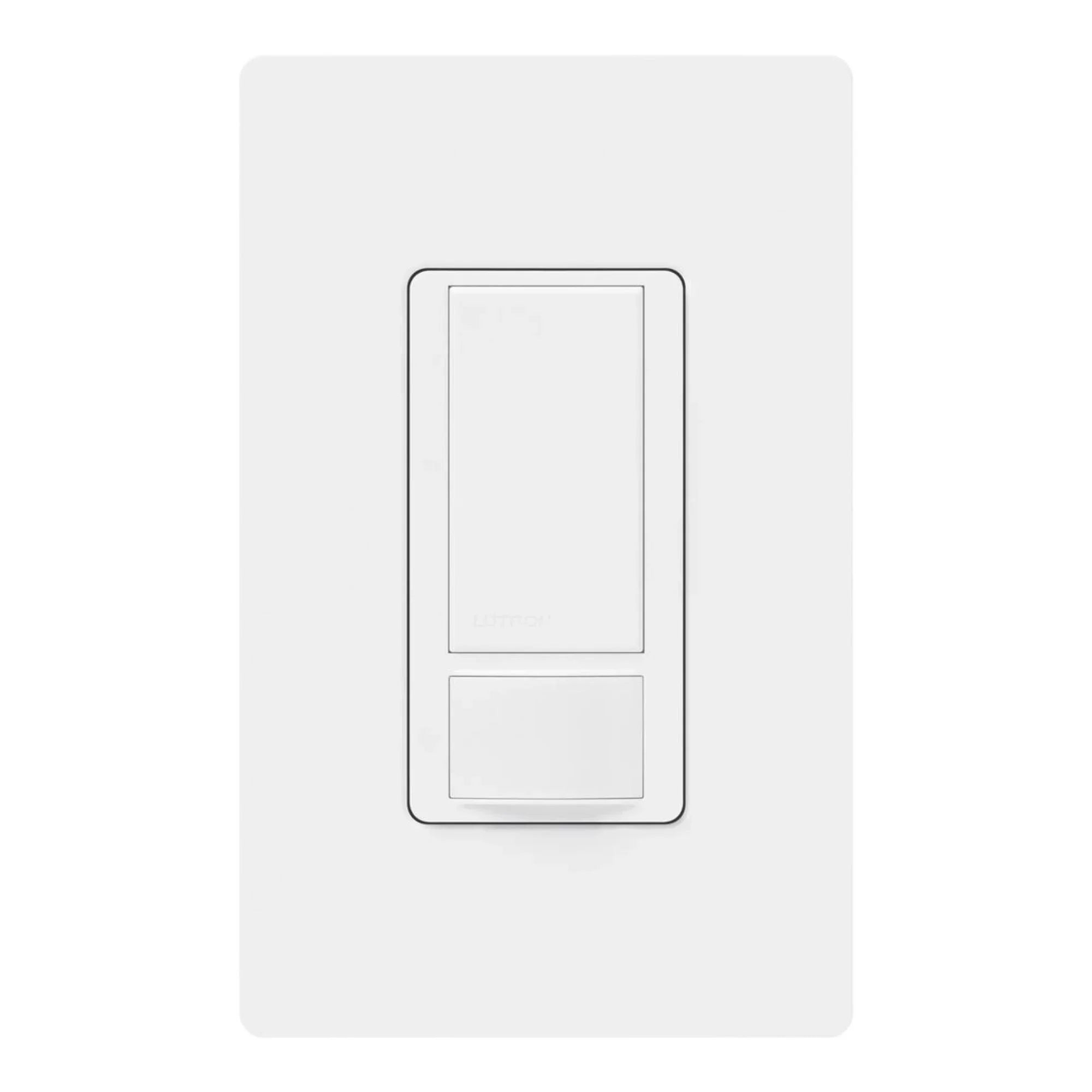 Lutron MS-OPS5M-WH Maestro Sensor Switch, 5A, Single-Pole/3-Way, PIR Occupancy/Vacancy, White
