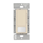 Lutron Maestro MS-Z101-LA 0-10V Dimmer + PIR Occupancy/Vacancy Sensor Switch, 120-277V, Light Almond