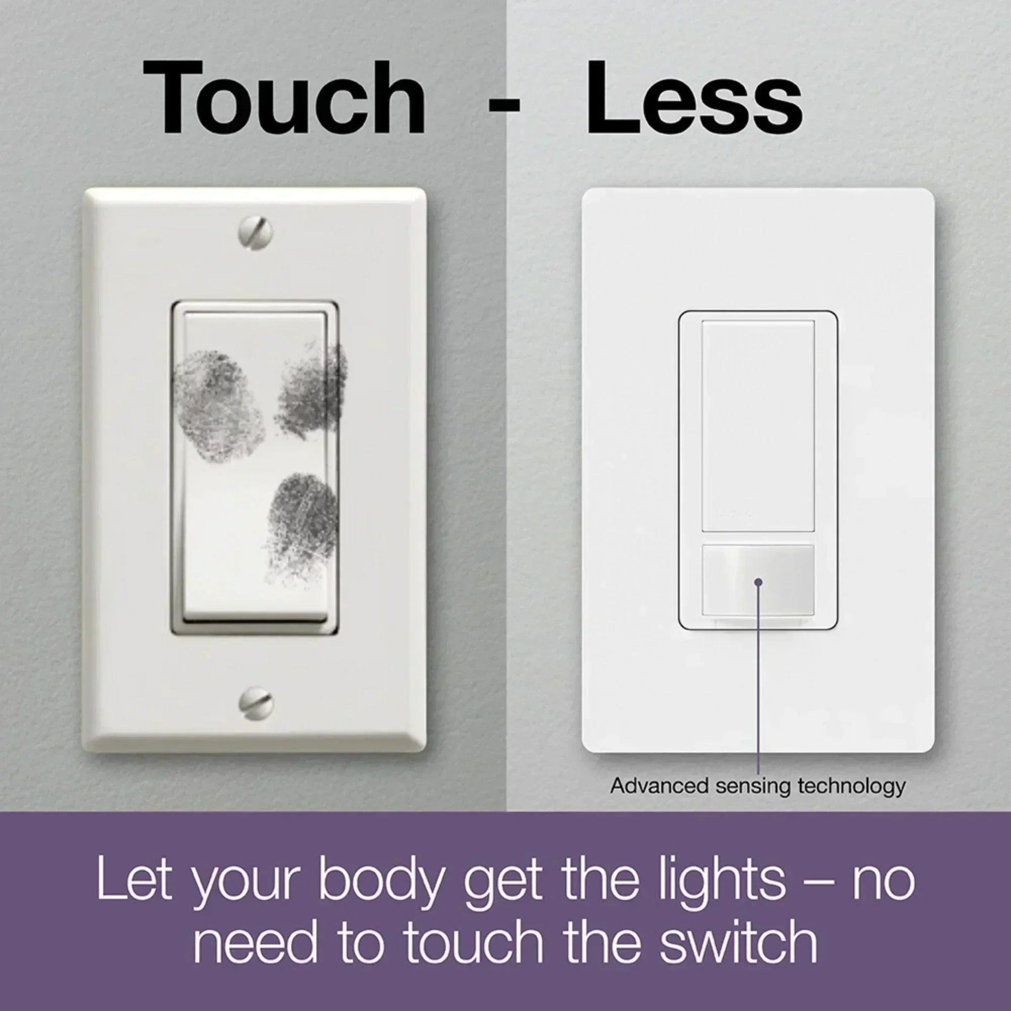Lutron MS-Z101-LA Maestro Light Almond Sensor Switch | PIR