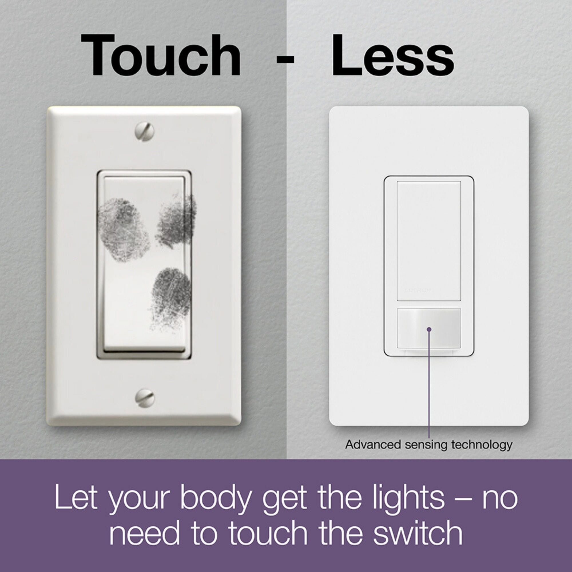 Lutron Maestro MS-Z101-LA 0-10V Dimmer + PIR Occupancy/Vacancy Sensor Switch, 120-277V, Light Almond
