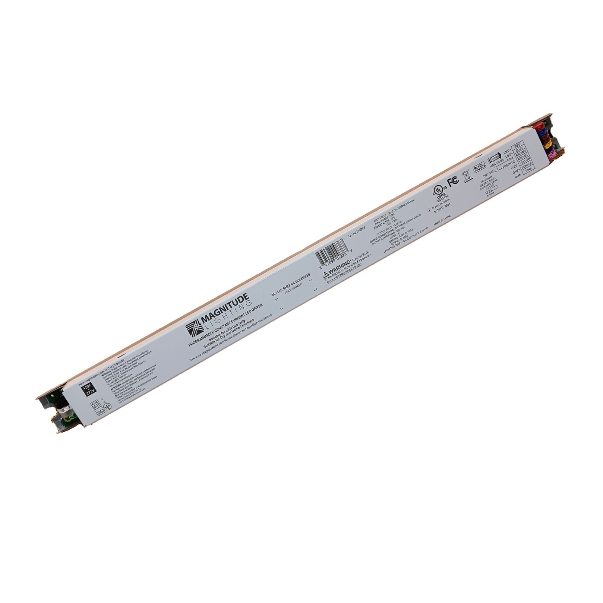 CFlex 85W, Programmable Linear LED Driver, 700-2400mA, 0-10V Dimming, 120-277V - Bees Lighting
