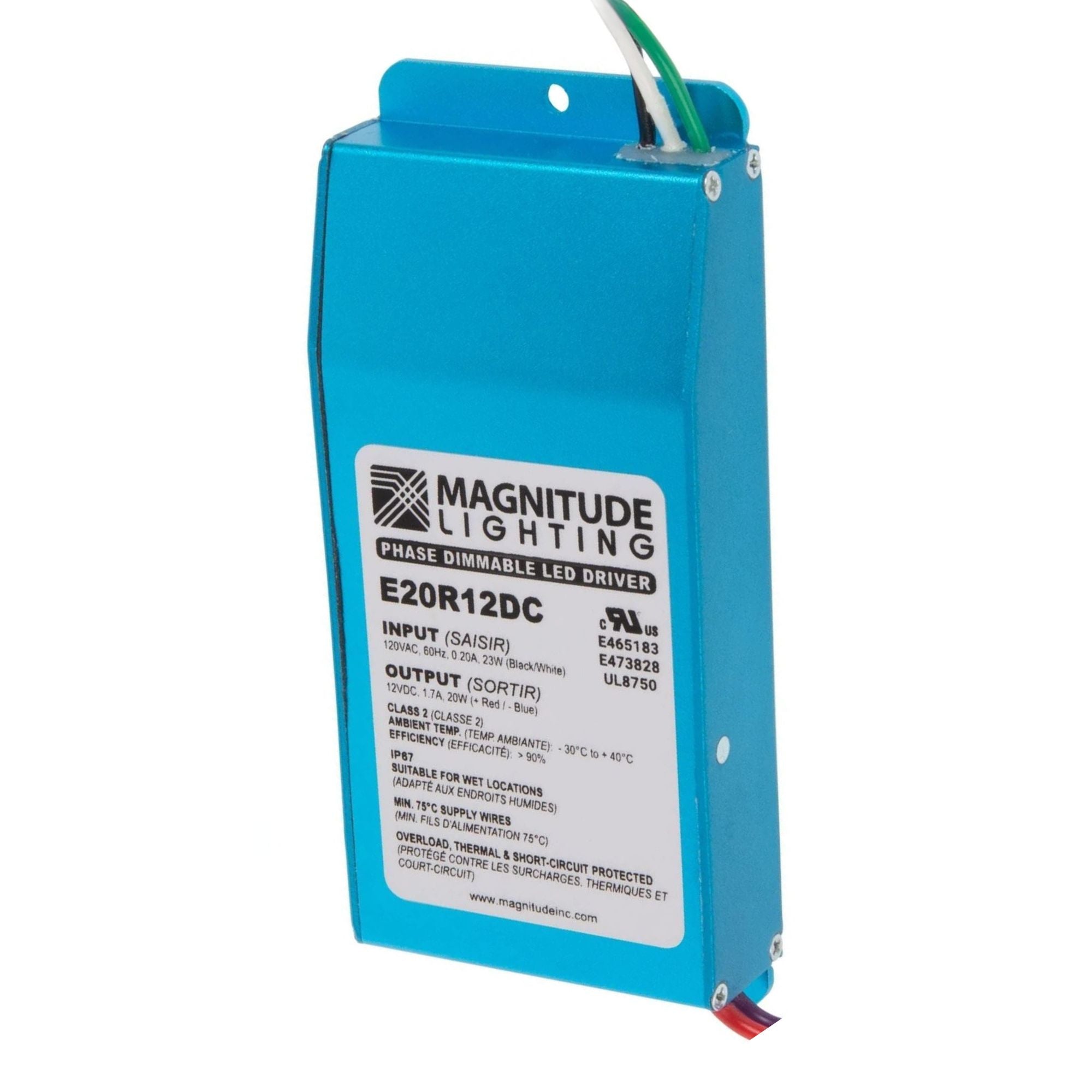 E-Series Recognized Constant Voltage Electronic Phase-Dimmable LED Driver - Bees Lighting
