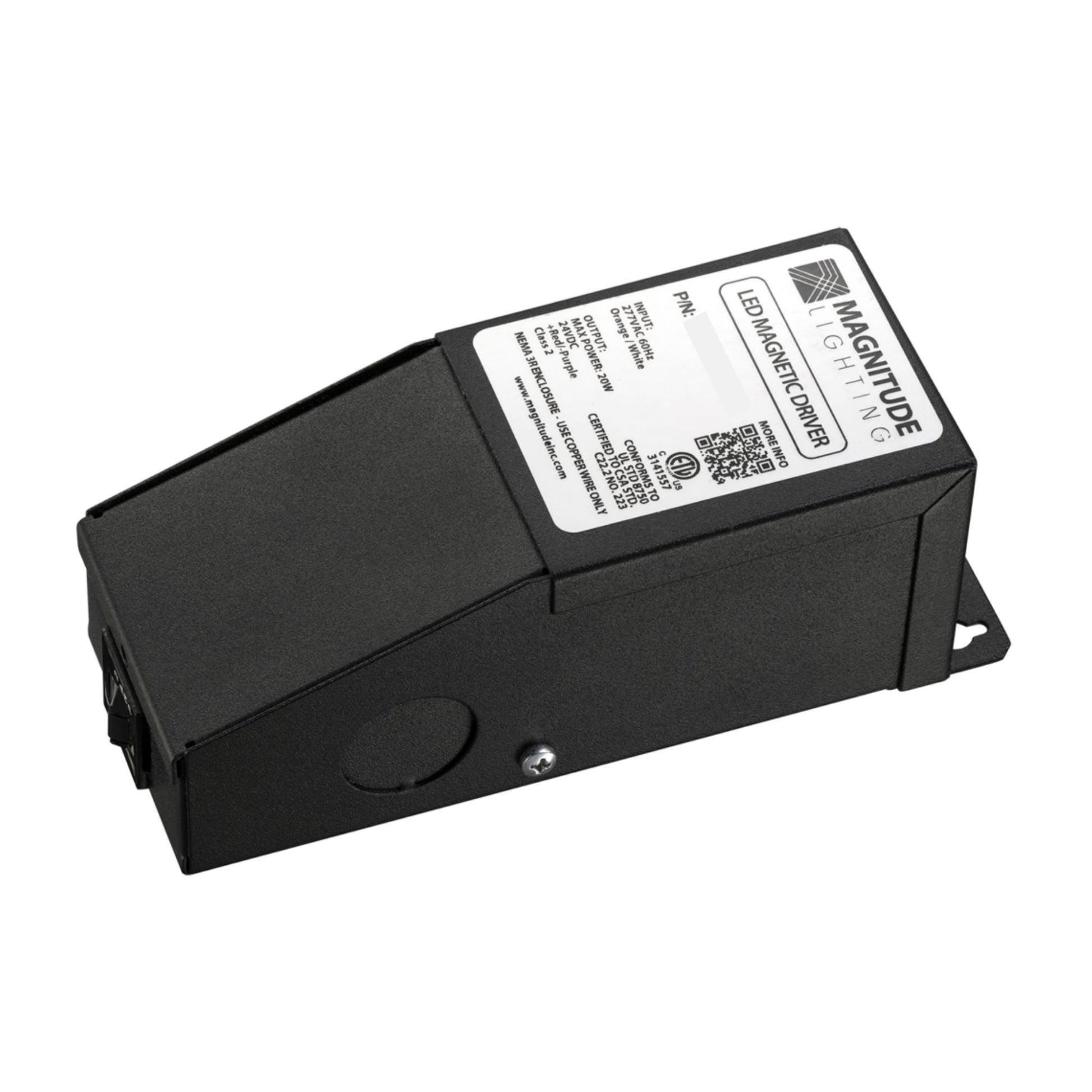 M-Series 150 Watts, 12VDC Magnetic LED Driver, MLV Triac Dimming, 120V Input - Bees Lighting