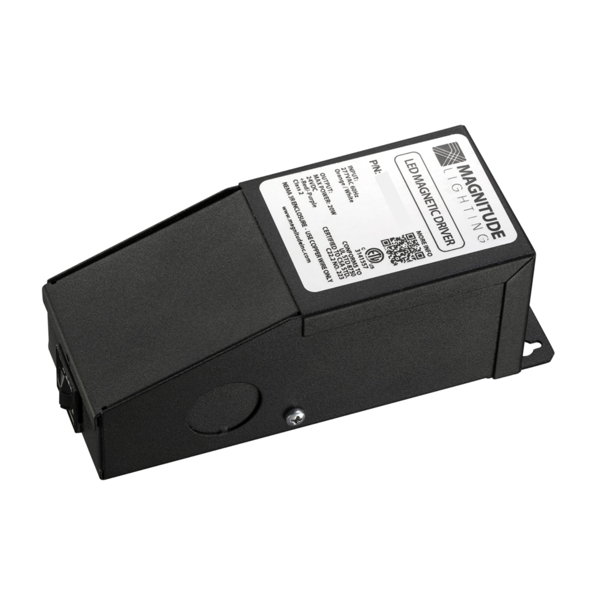 M-Series 150 Watts, 12VDC Magnetic LED Driver, MLV Triac Dimming, 120V Input - Bees Lighting