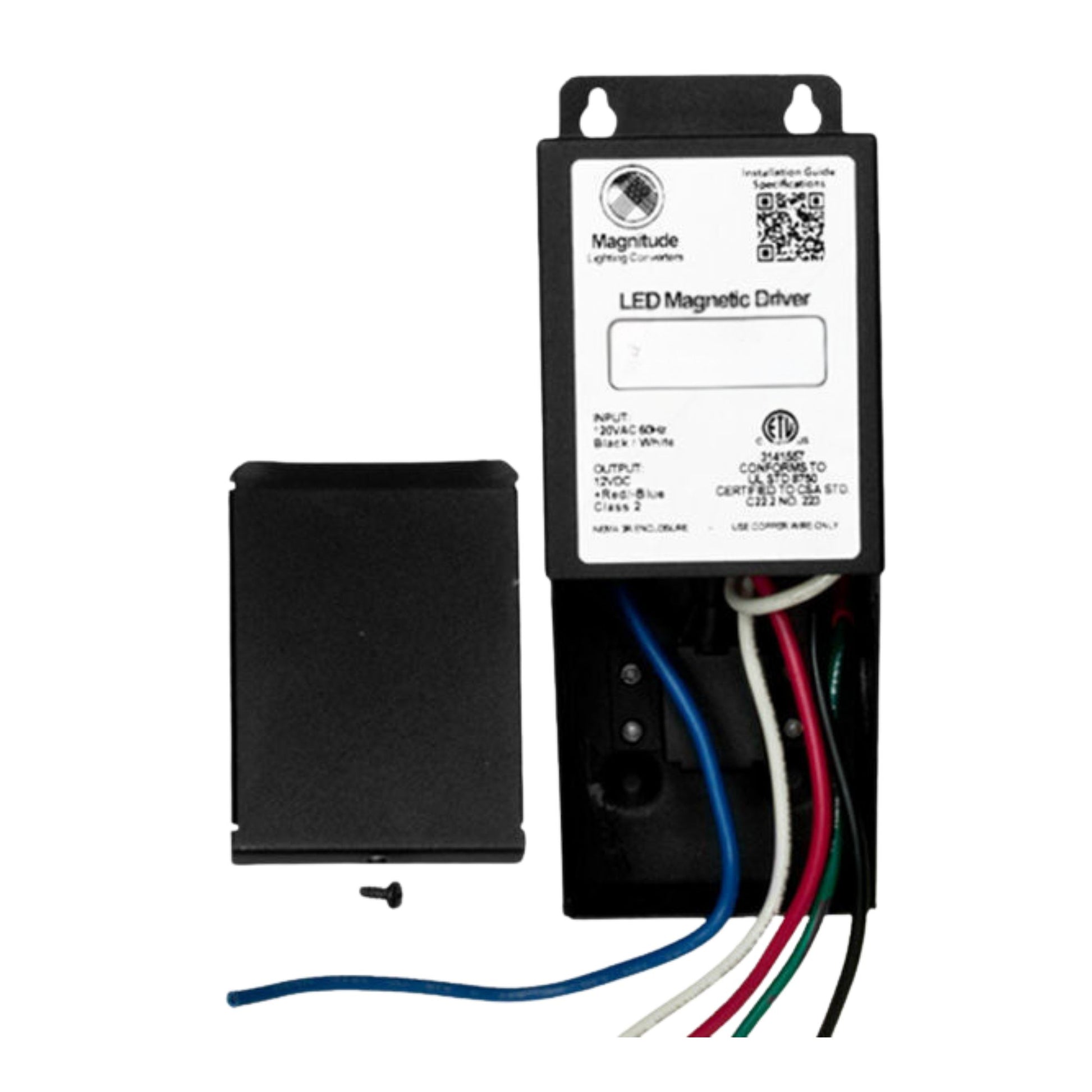 M-Series 150 Watts, 12VDC Magnetic LED Driver, MLV Triac Dimming, 120V Input - Bees Lighting