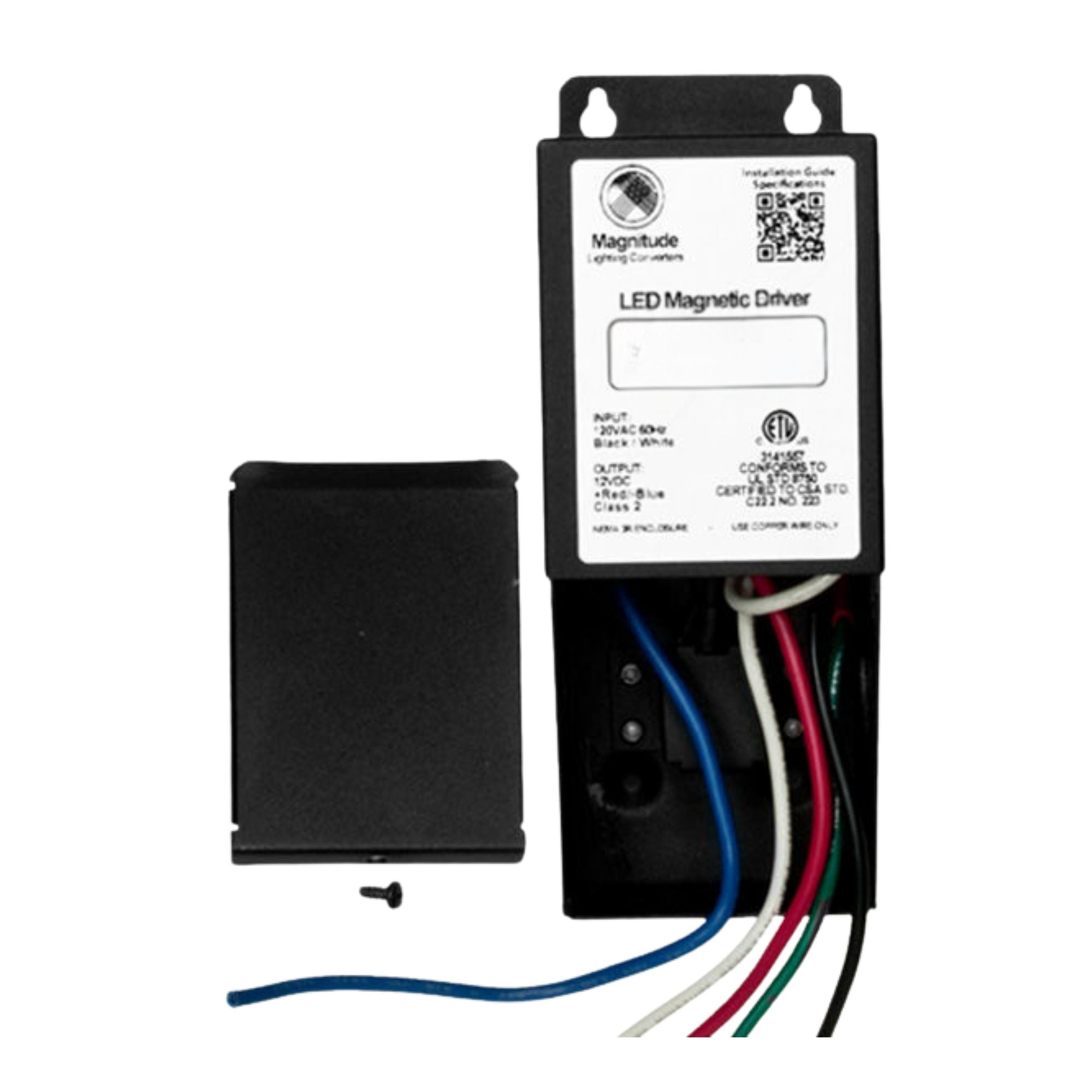 M-Series 150 Watts, 12VDC Magnetic LED Driver, MLV Triac Dimming, 120V Input - Bees Lighting