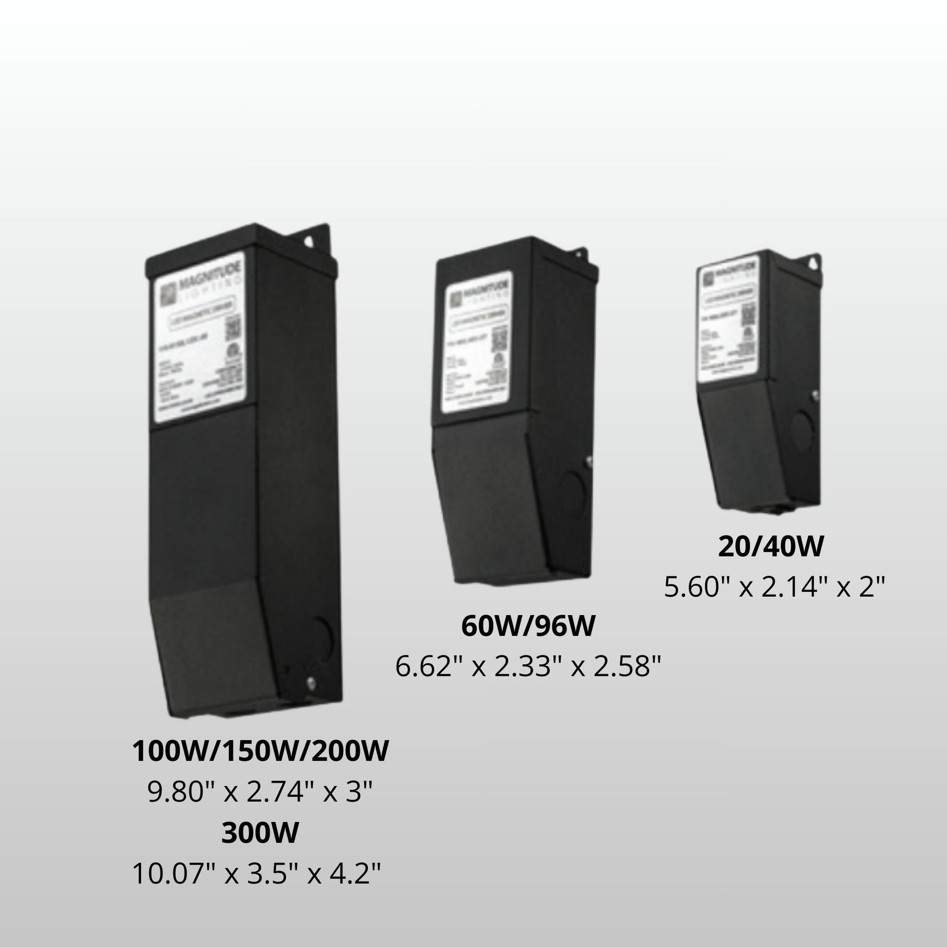 M-Series 150 Watts, 12VDC Magnetic LED Driver, MLV Triac Dimming, 120V Input - Bees Lighting