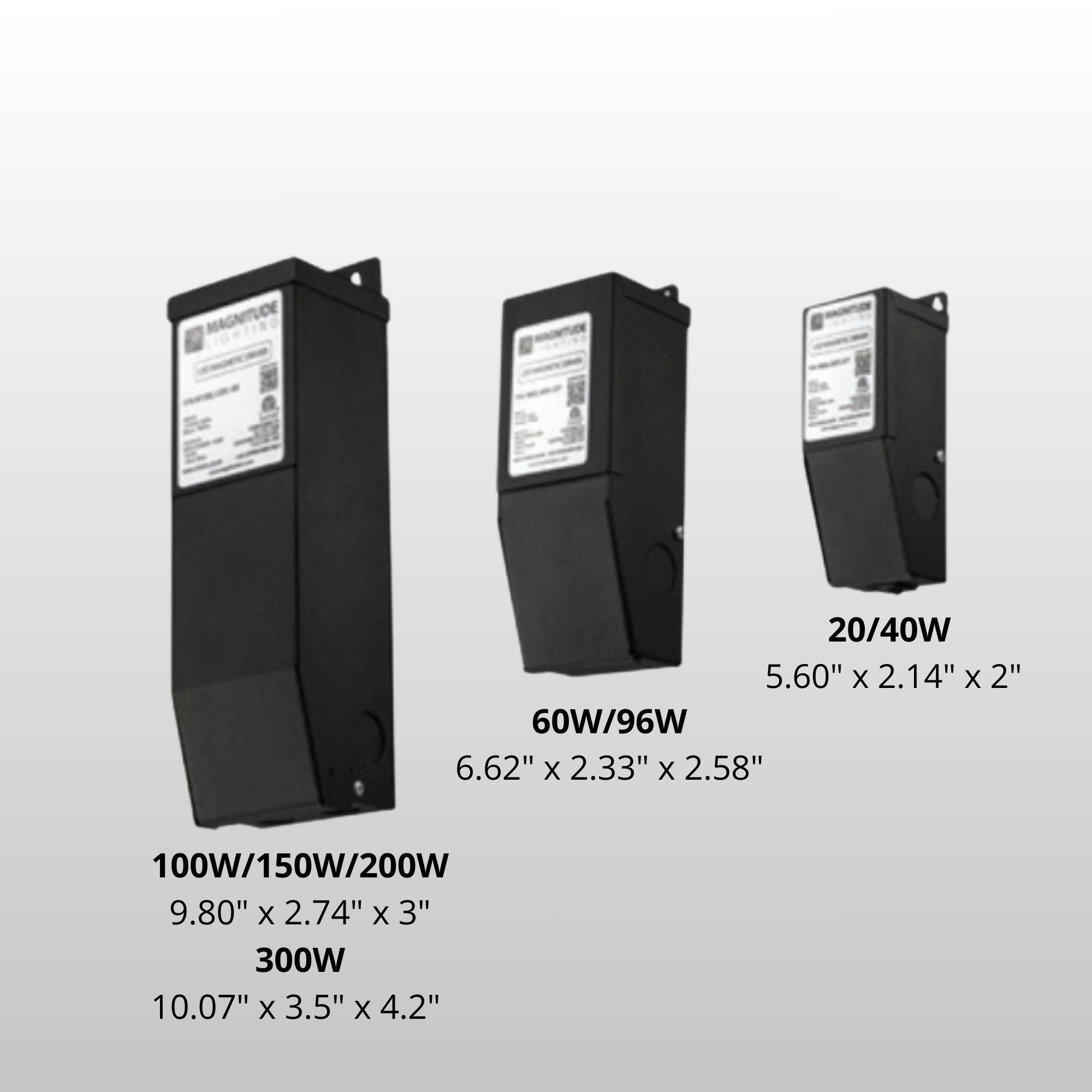M-Series 150 Watts, 12VDC Magnetic LED Driver, MLV Triac Dimming, 120V Input - Bees Lighting