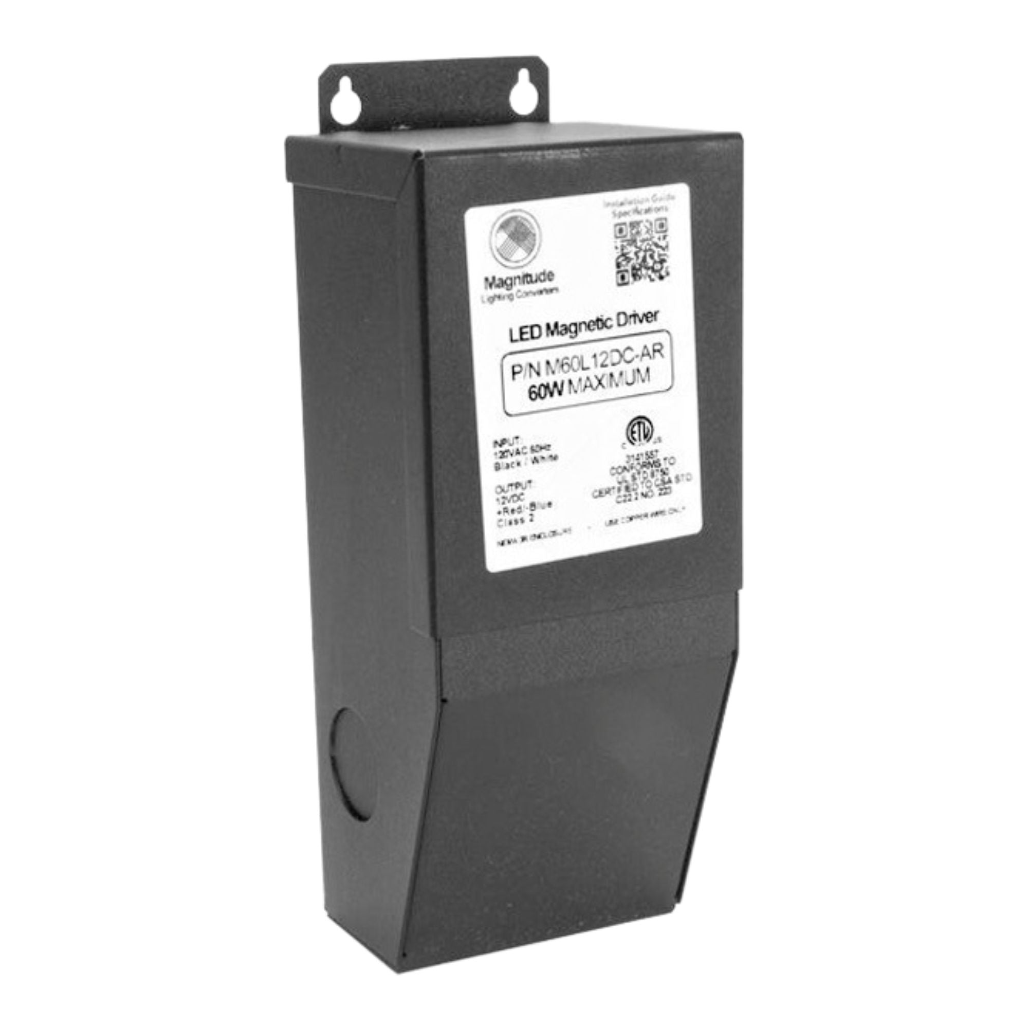 M-Series 12/24VDC Constant Voltage Magnetic LED Driver - Bees Lighting