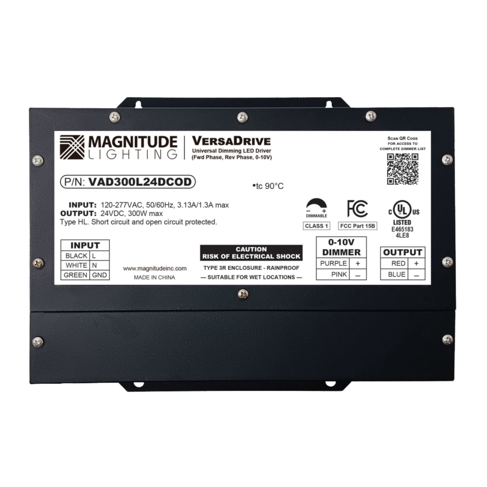 VersaDrive 5-Way Universal Dimming - 24V LED Driver - Bees Lighting