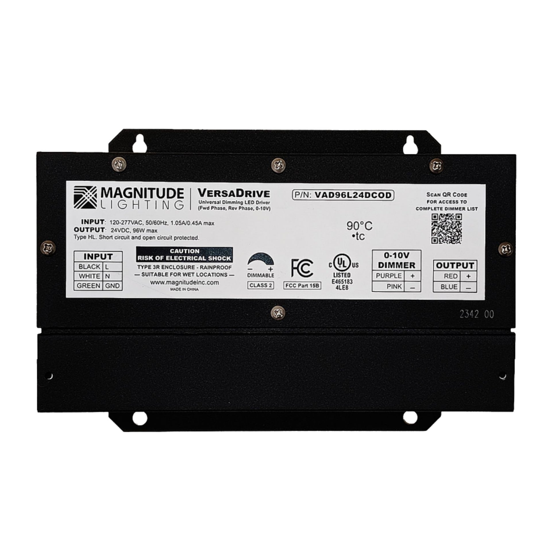 VersaDrive 5-Way Universal Dimming - 24V LED Driver - Bees Lighting