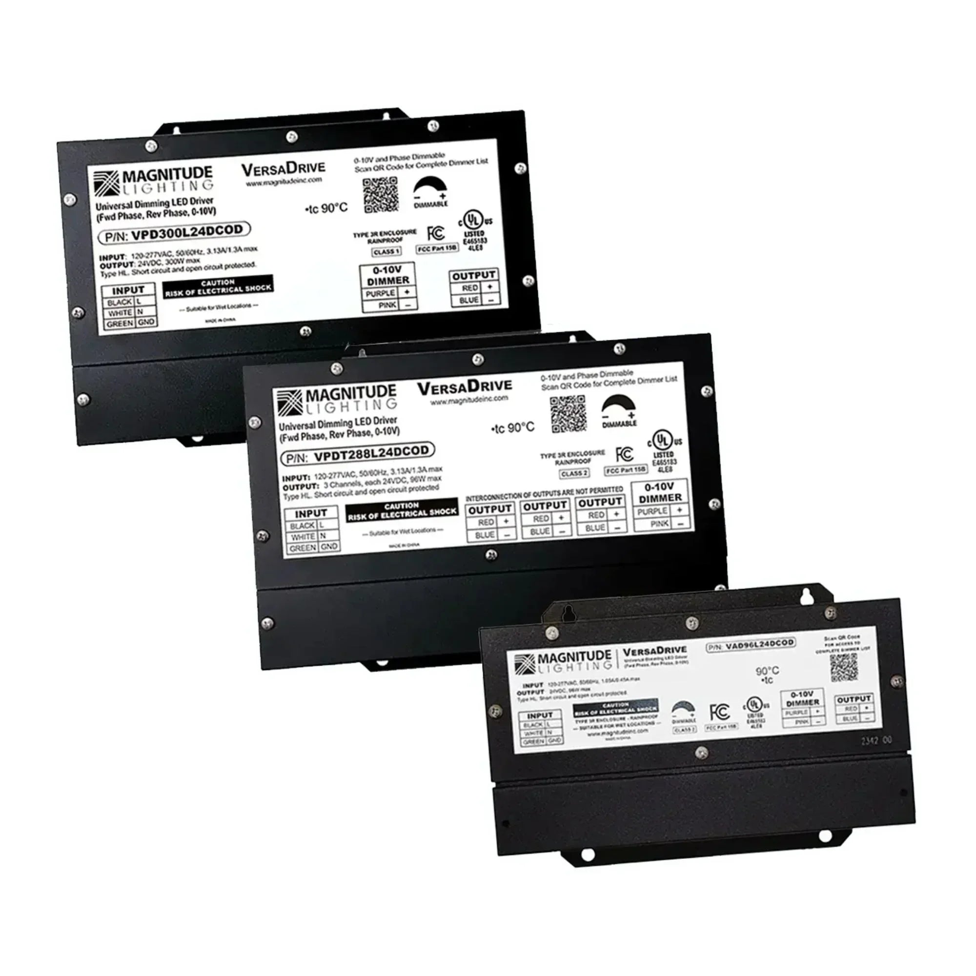 Magnitude Lighting VersaDrive VAD96L24DCOD 96W Driver | 5-Way