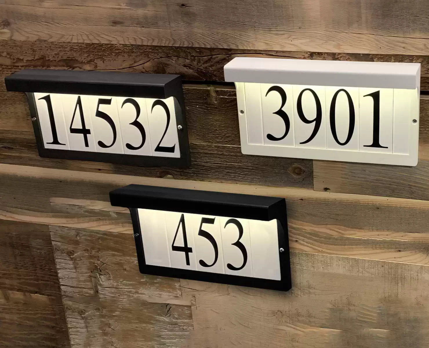 Maxim Address House Number - Bees Lighting