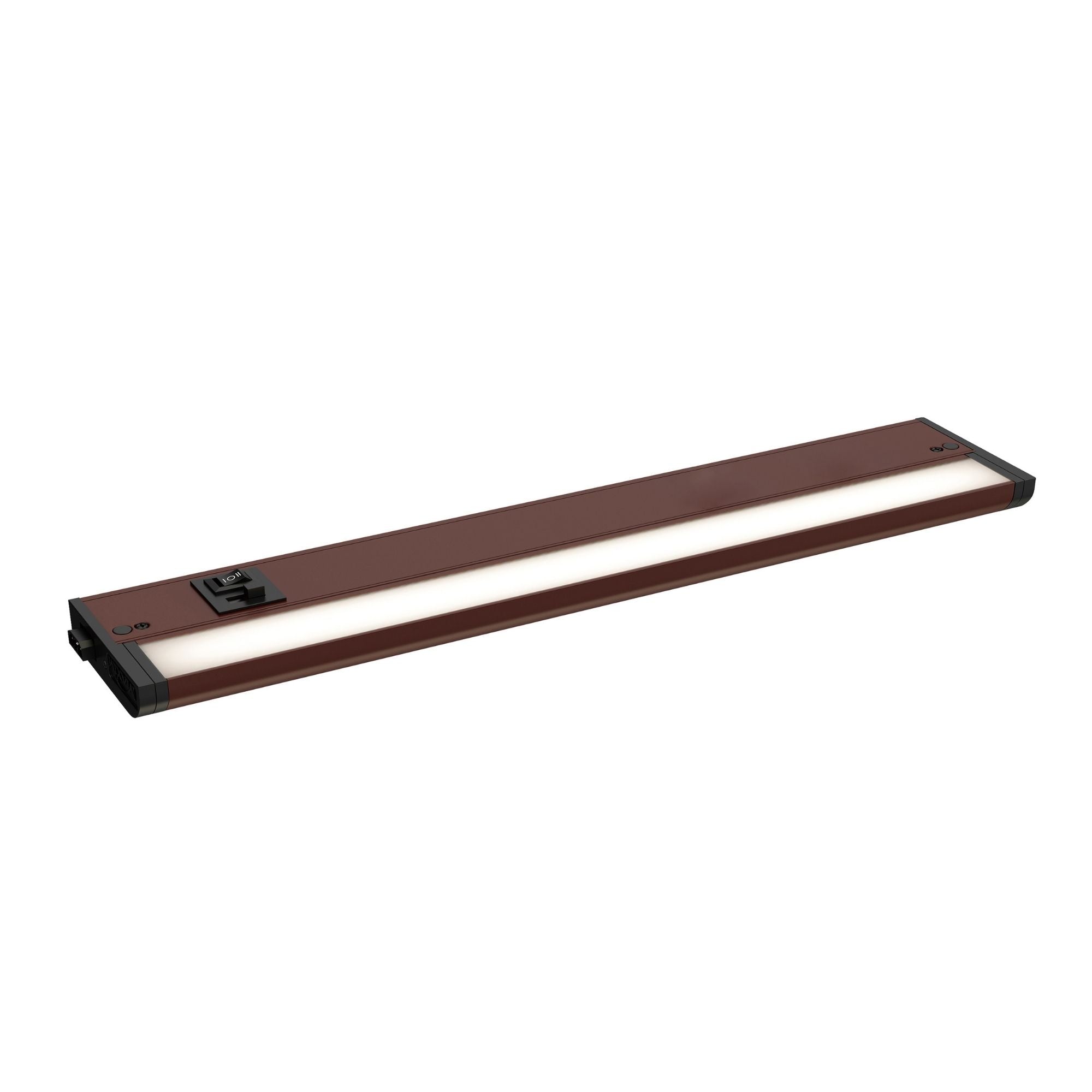 CounterMax 5K 18 Inch LED Under Cabinet Light, 2700K to 5000K, 1200 Lumens, 120V, Bronze