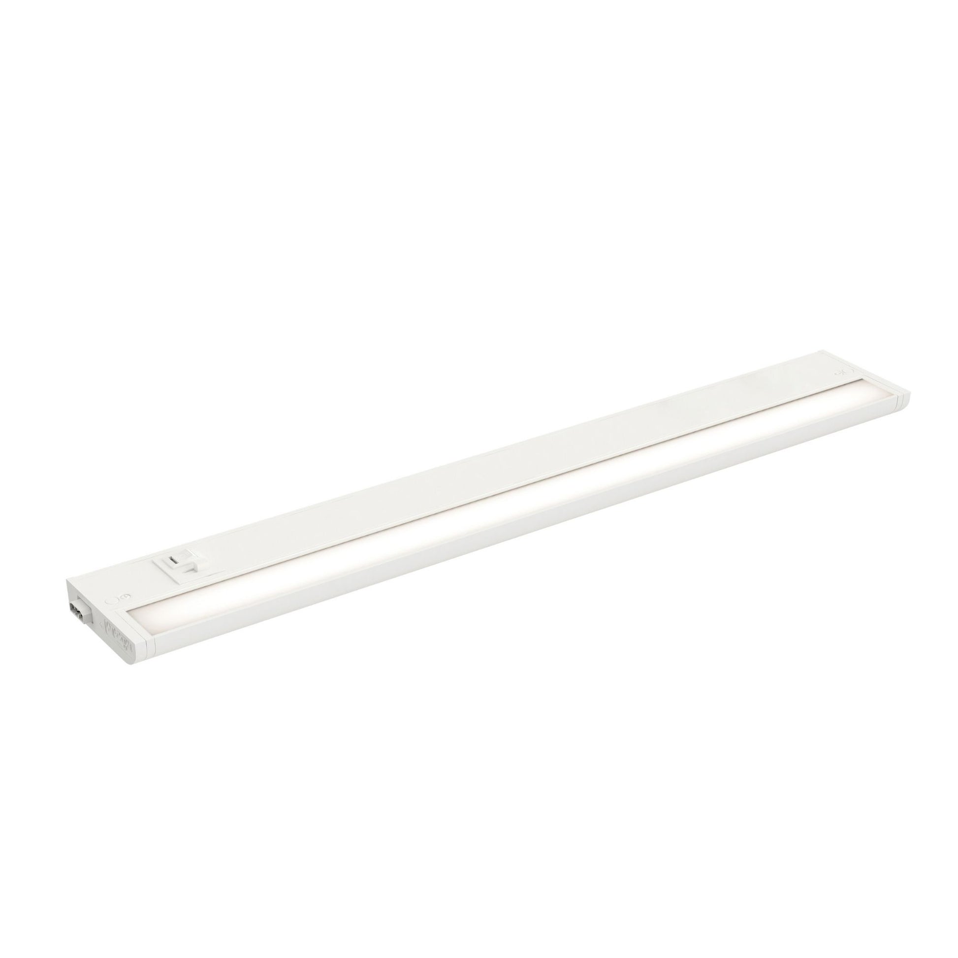 CounterMax 5K 24 Inch LED Under Cabinet Light, 2700K to 5000K, 1560 Lumens, 120V, White - Bees Lighting
