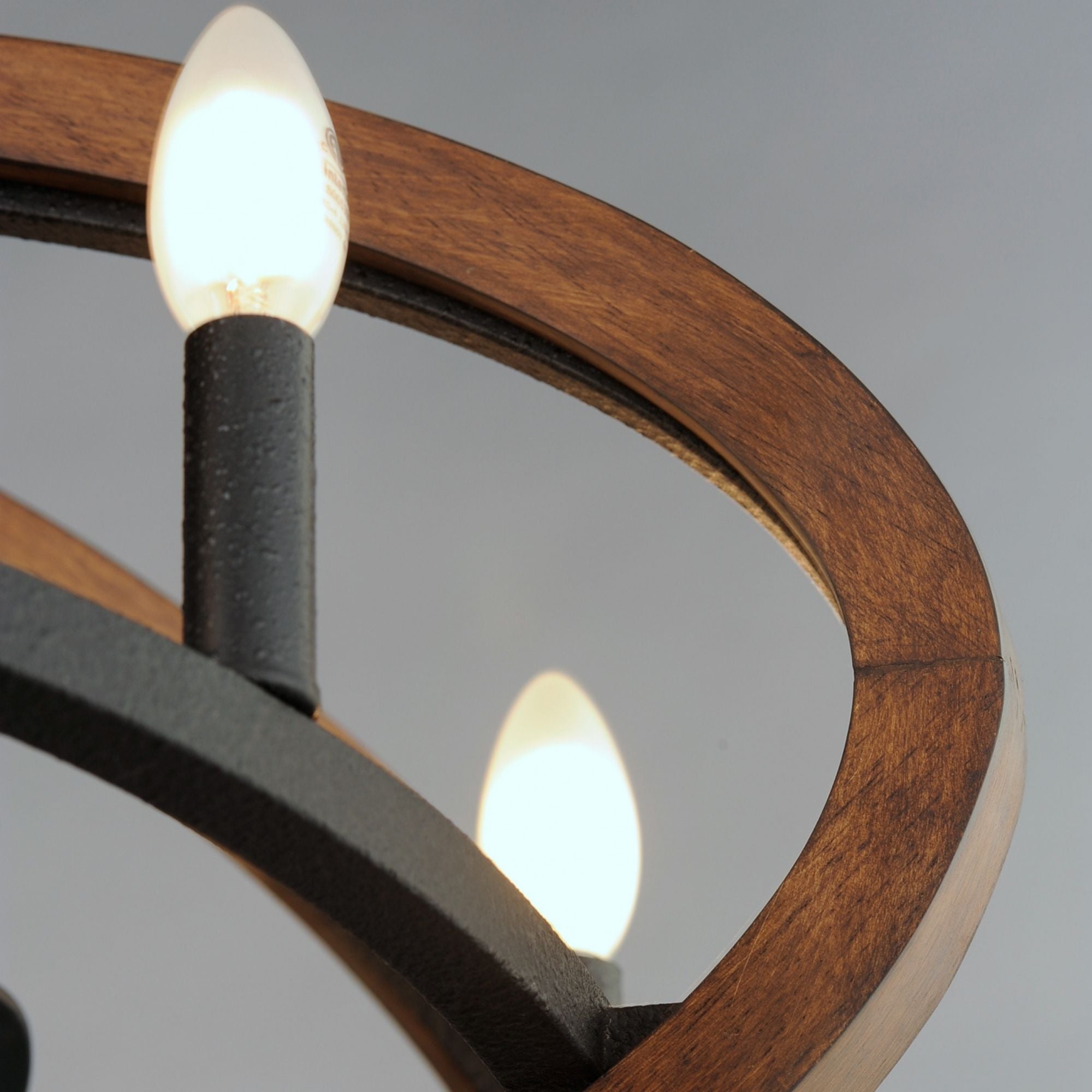 Maxim Lighting - Bodega Bay 8-Light Wifi-Enabled LED Fandelight 36 Inch Antique Pecan and Anthracite Finish | Bees Lighting