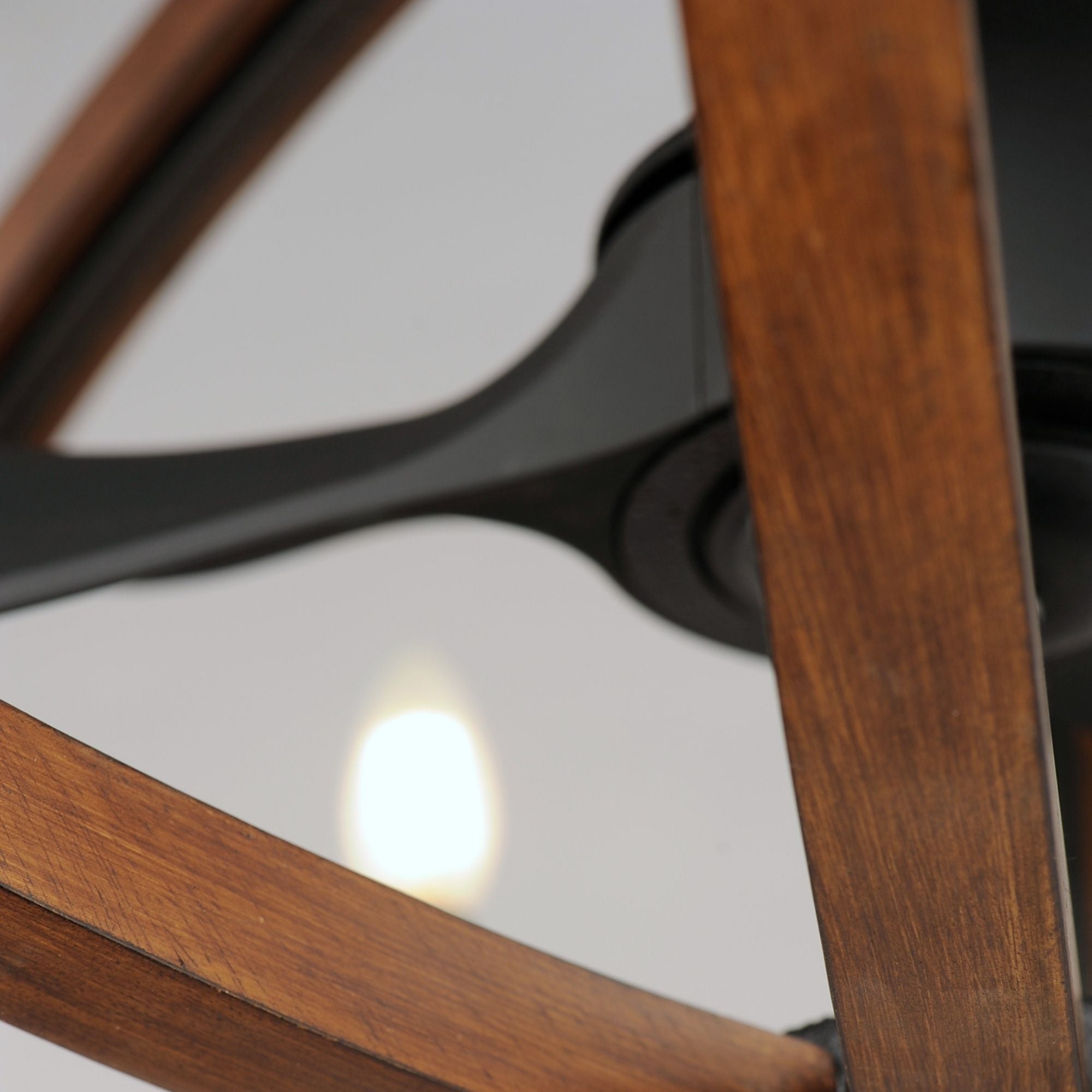 Maxim Lighting - Bodega Bay 8-Light Wifi-Enabled LED Fandelight 36 Inch Antique Pecan and Anthracite Finish | Bees Lighting