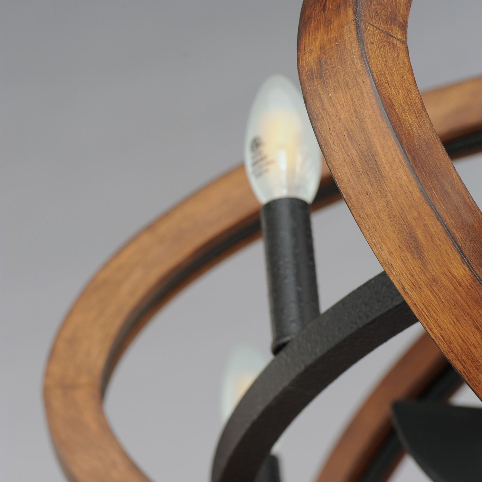 Maxim Lighting - Bodega Bay 8-Light Wifi-Enabled LED Fandelight 36 Inch Antique Pecan and Anthracite Finish | Bees Lighting