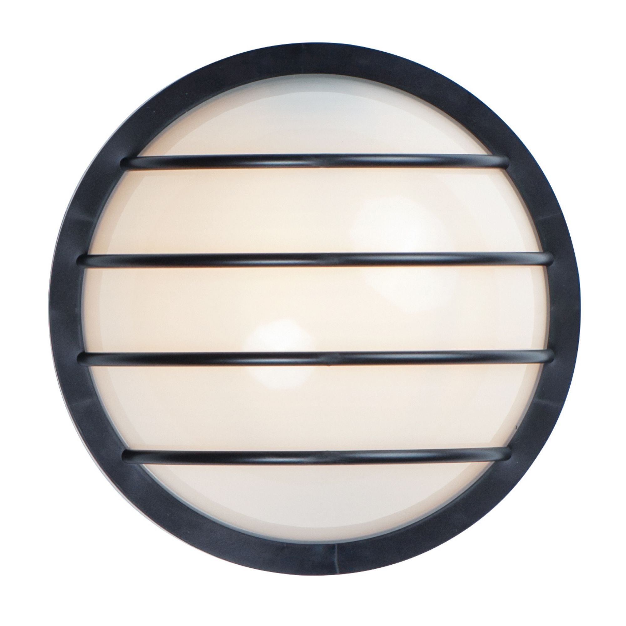 Bulwark 10" LED Bulkhead Wall Sconce, 1180 Lm, 3000K, Black - Bees Lighting