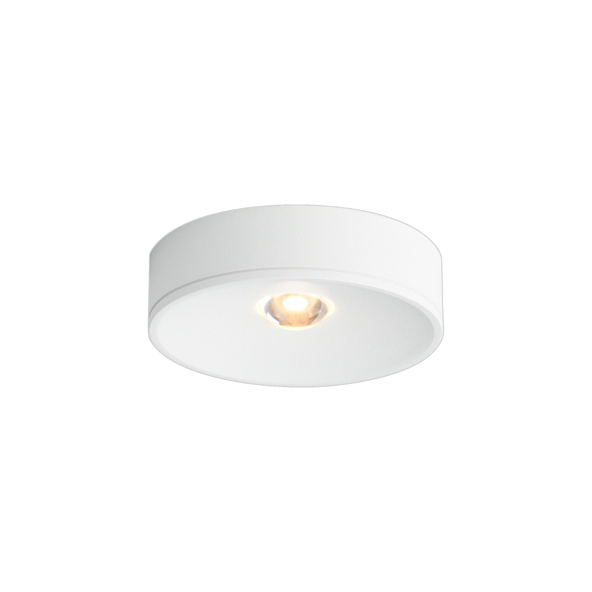 Caldera 5" LED Flush Mount, White Finish