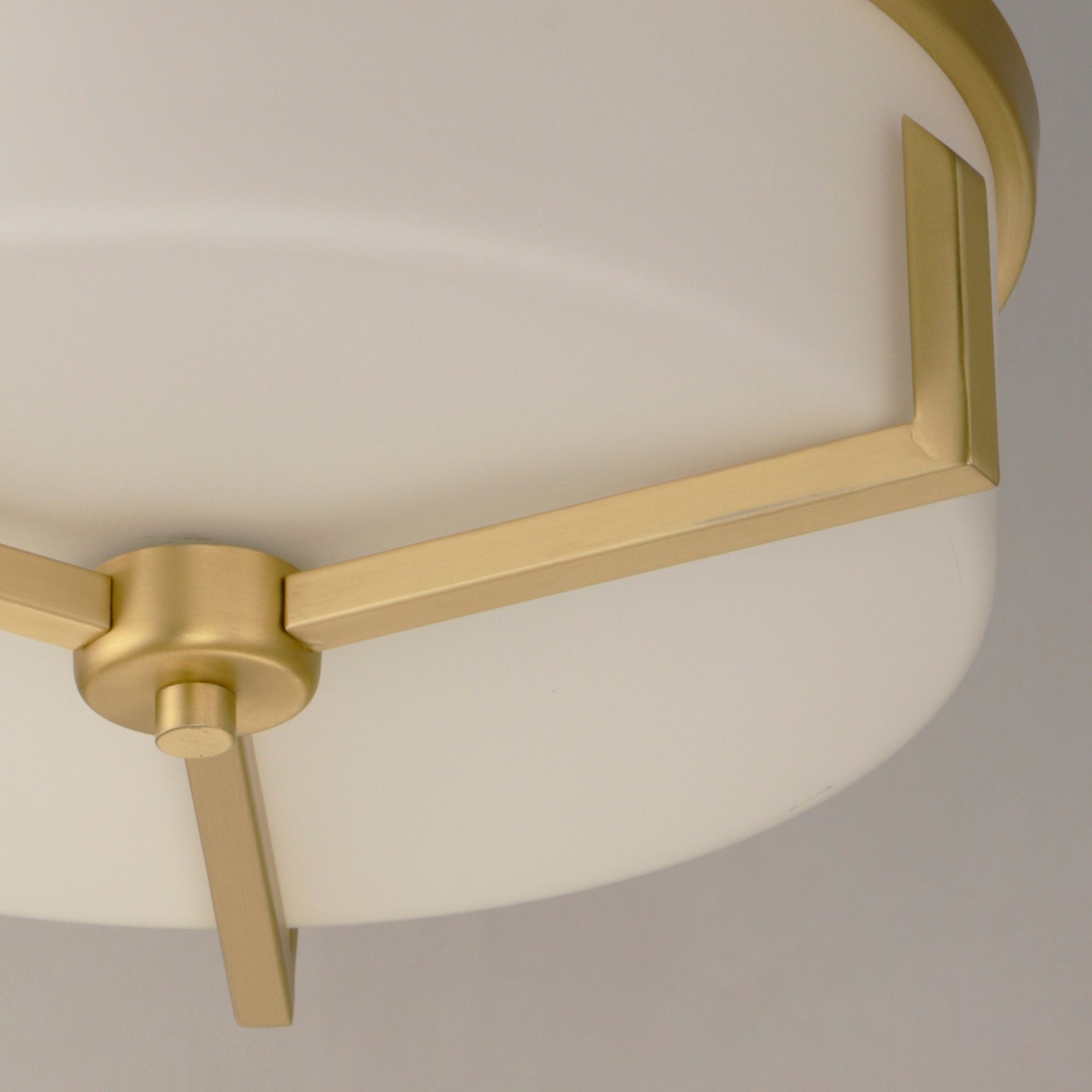 Dart 14" Flush Mount Lights, Brass Finish