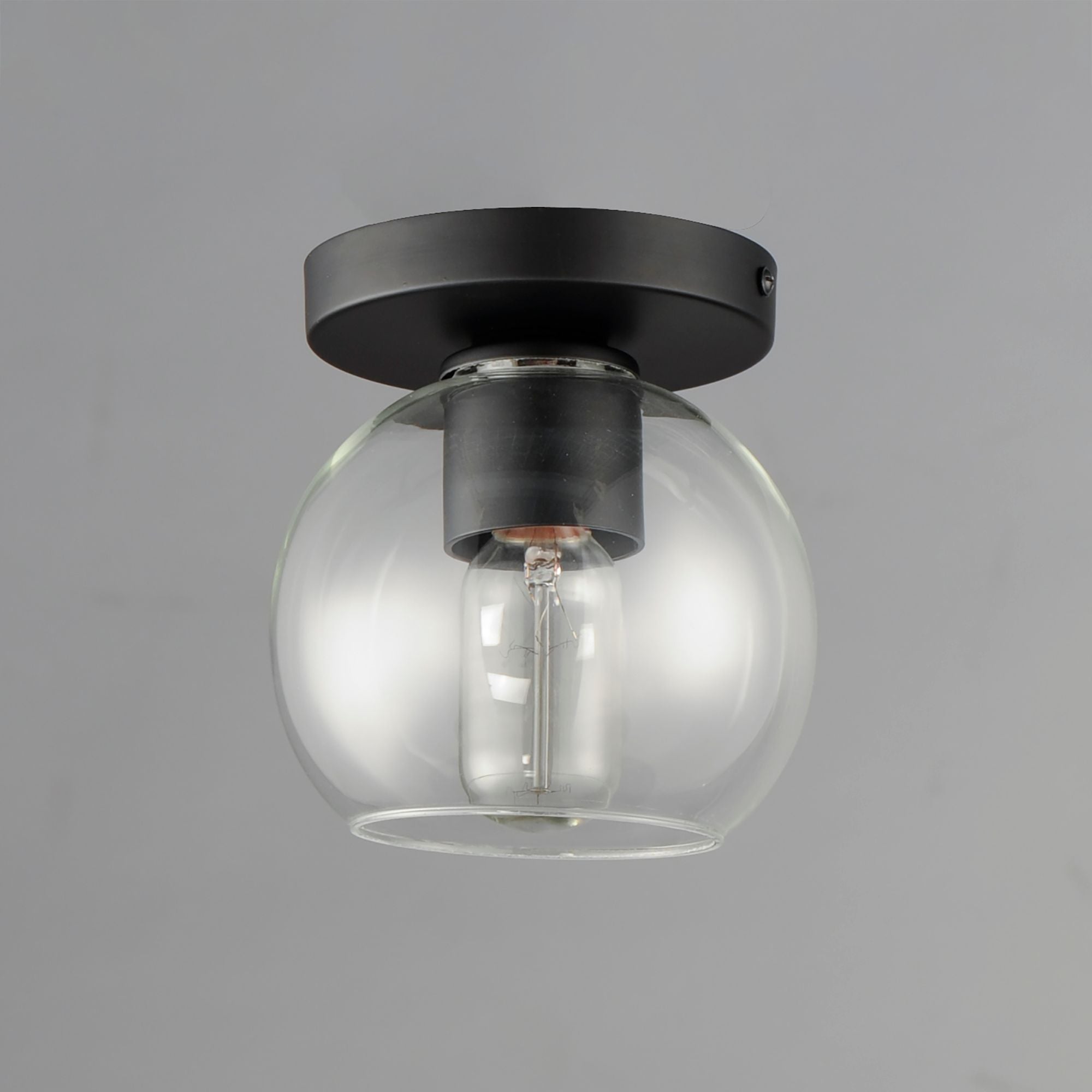 Knox 7" Flush Mount, Black Finish