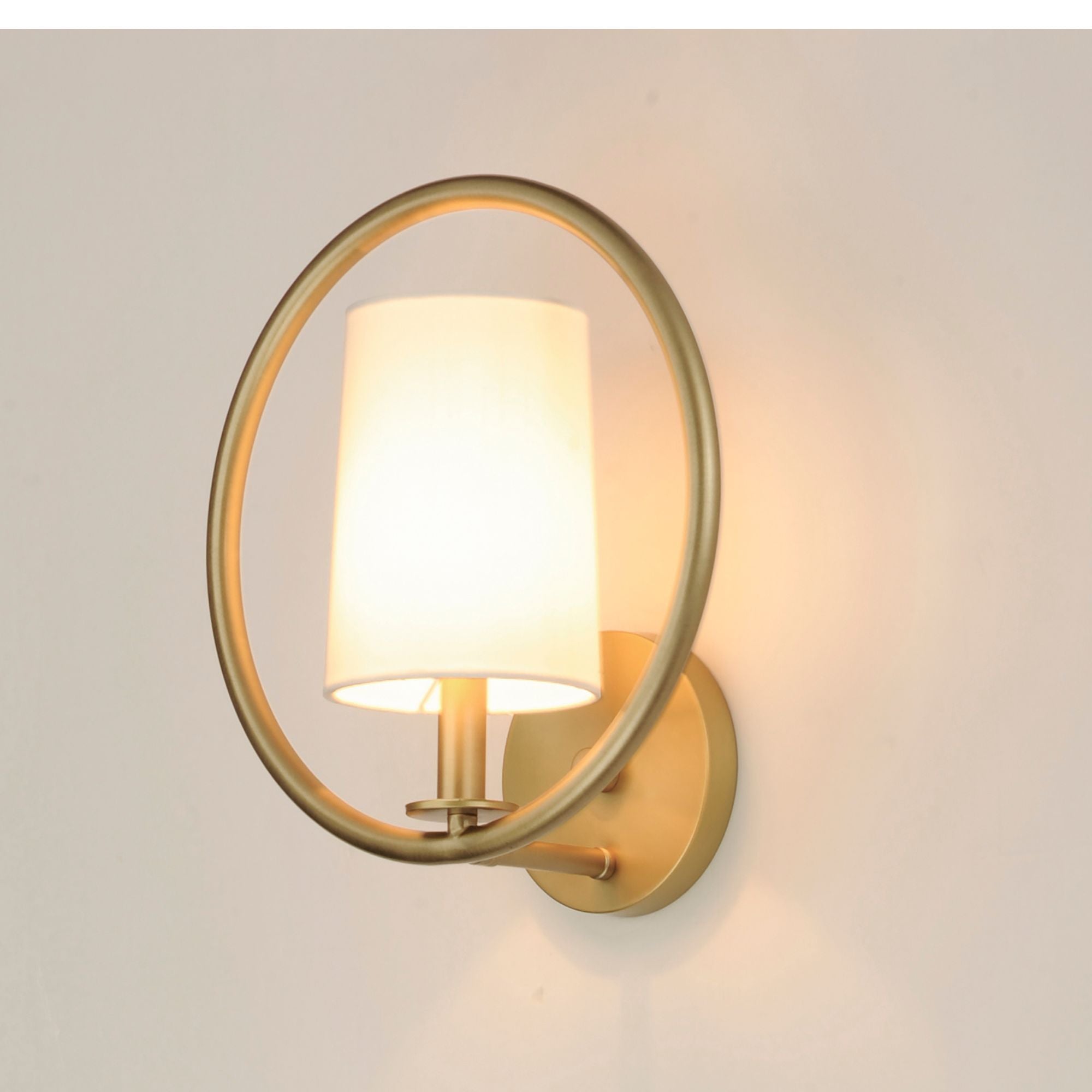 Meridian 13" Semi-Flush Mount, Natural Aged Brass Finish