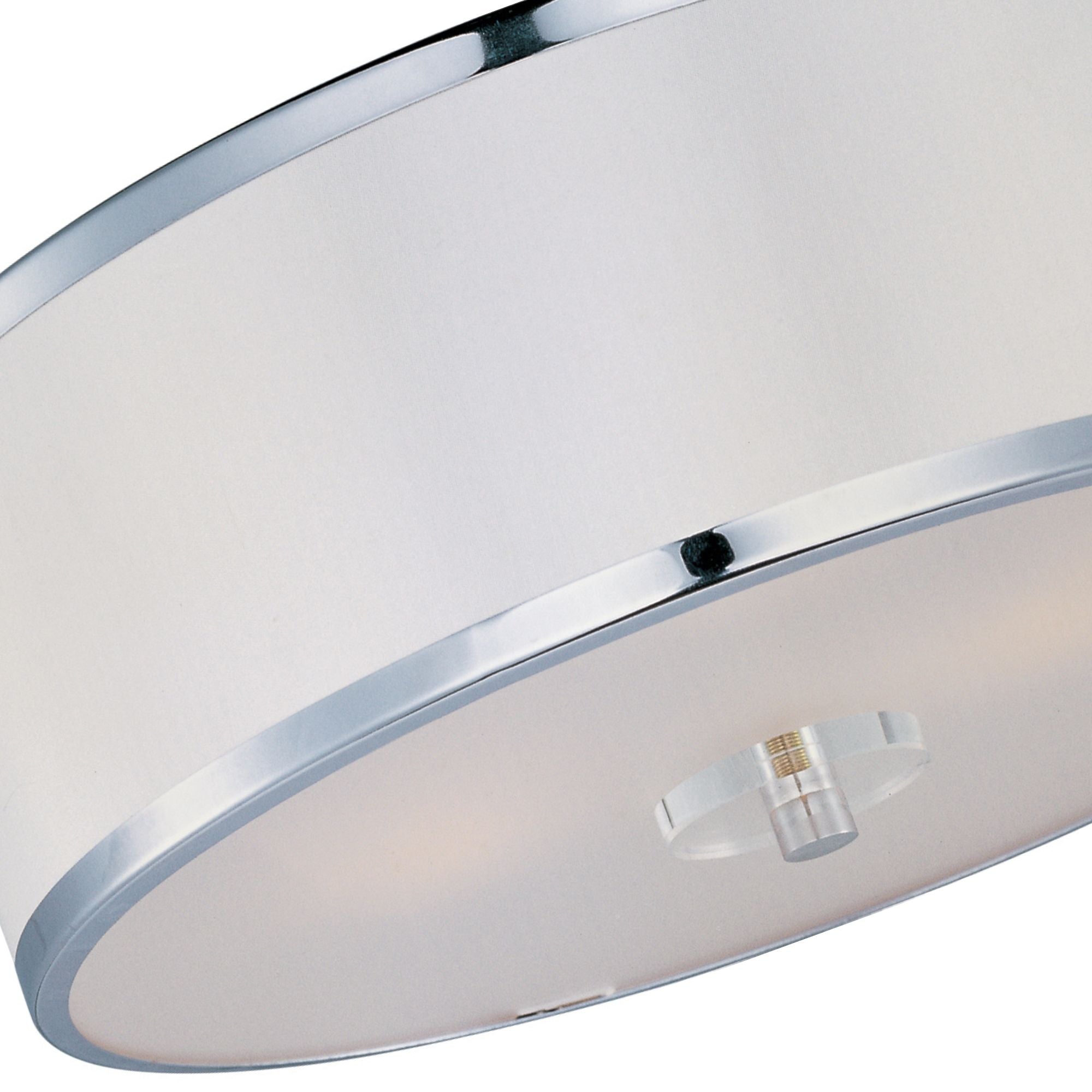 Metro 16" 3-Light Semi-Flush Mount, Polished Chrome Finish