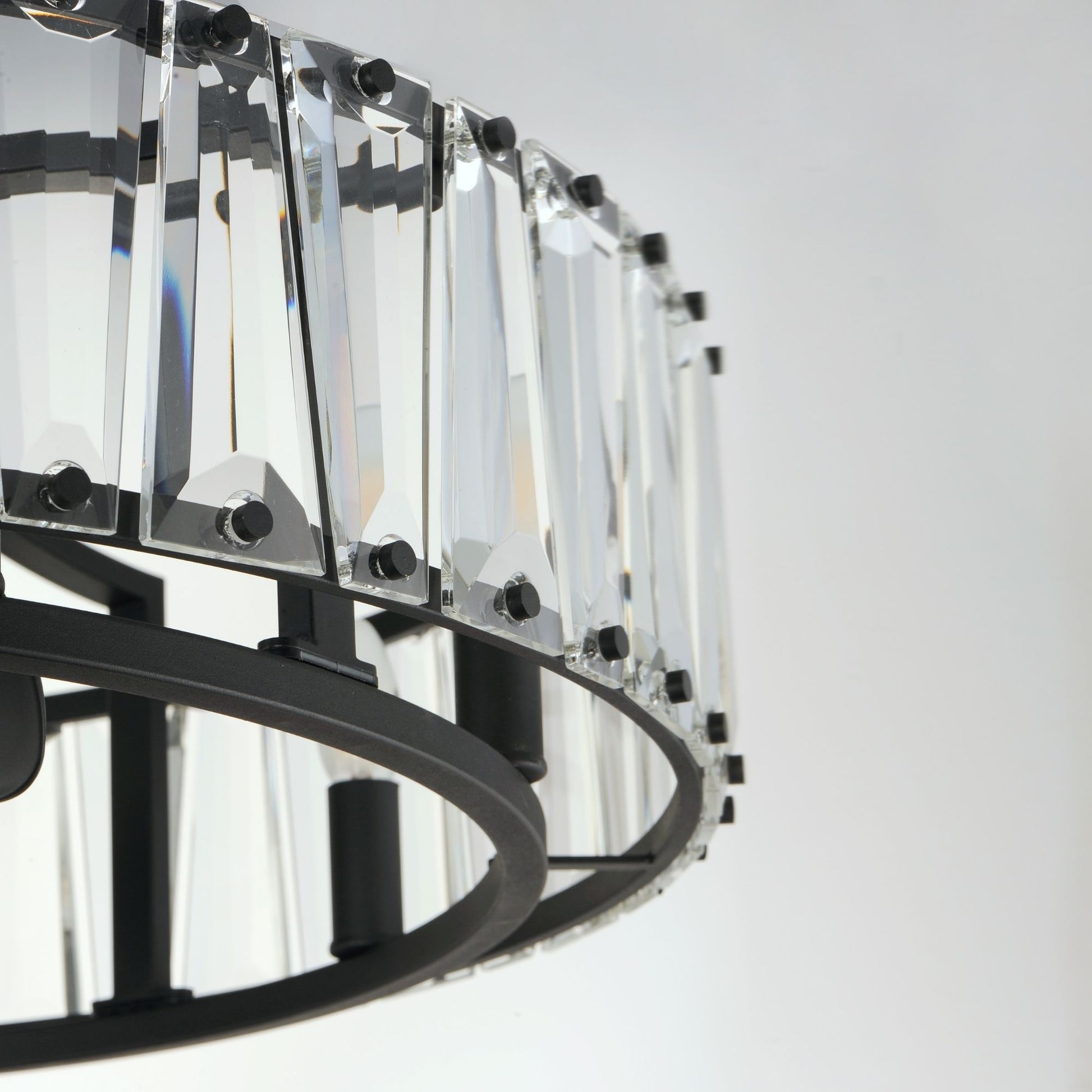 Maxim Lighting - Odeon 8-Light Wifi-Enabled LED Fandelight 33 Inch Black Finish | Bees Lighting