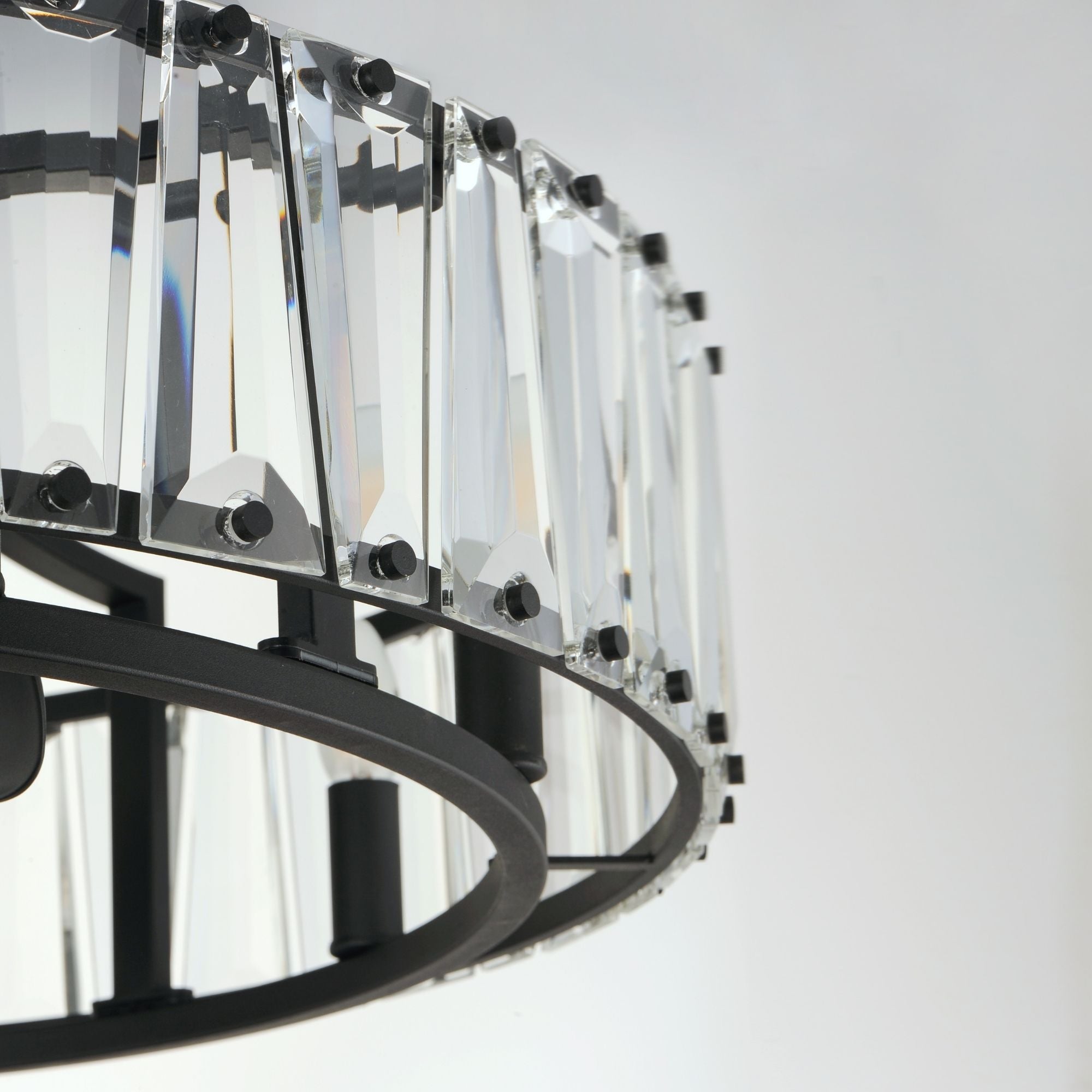 Maxim Lighting - Odeon 8-Light Wifi-Enabled LED Fandelight 33 Inch Black Finish | Bees Lighting