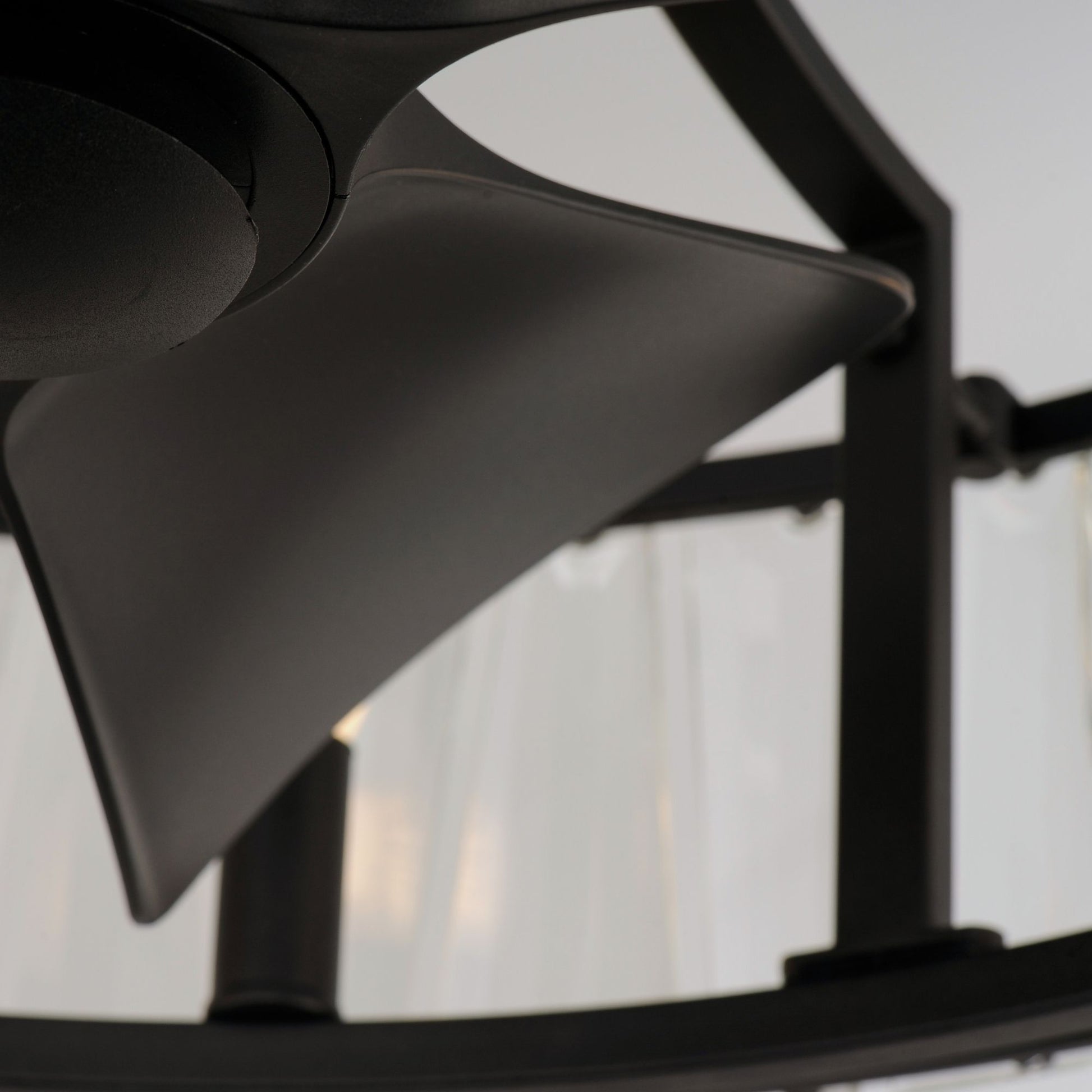 Maxim Lighting - Odeon 8-Light Wifi-Enabled LED Fandelight 33 Inch Black Finish | Bees Lighting