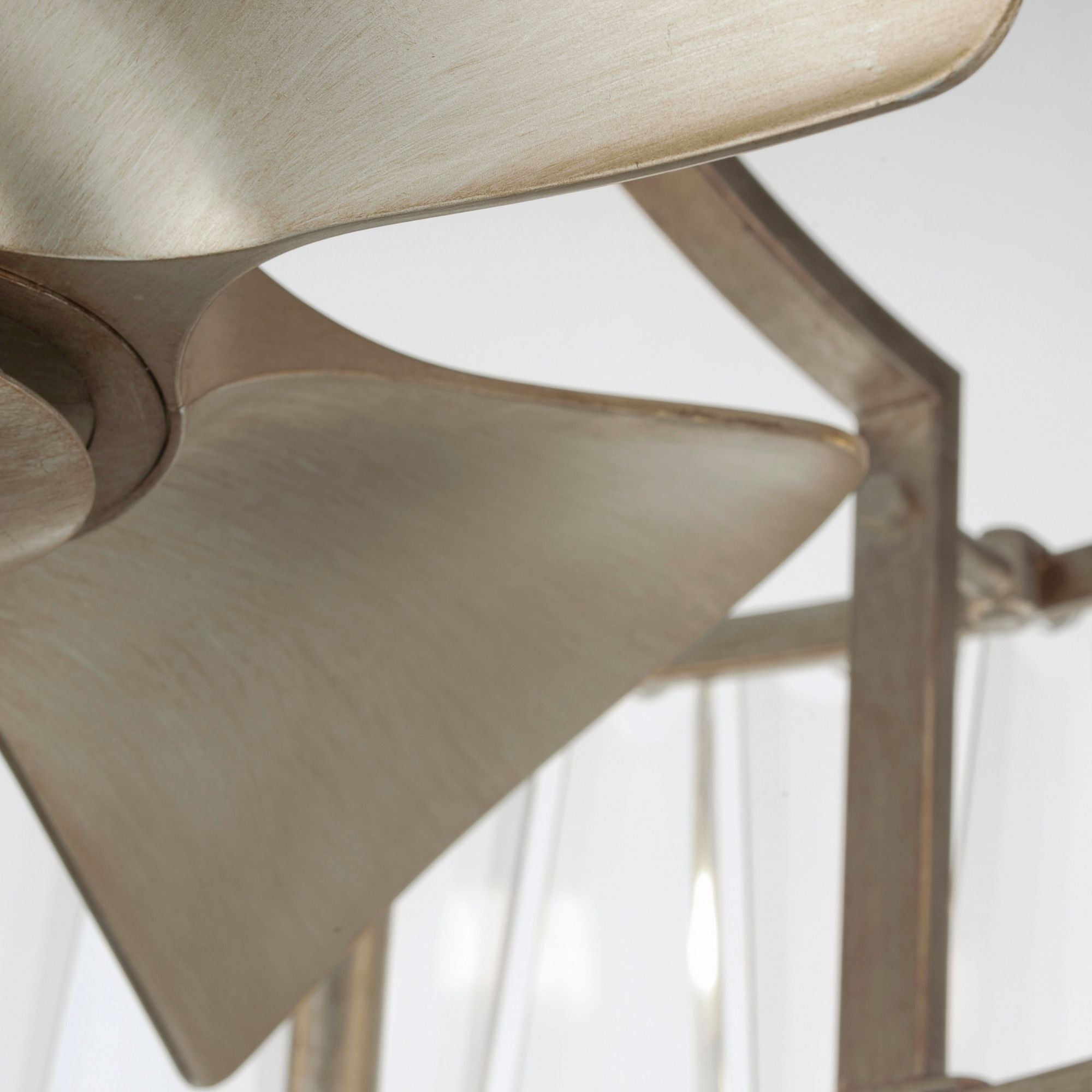 Maxim Lighting - Odeon 8-Light Wifi-Enabled LED Fandelight 33 Inch Golden Silver Finish | Bees Lighting