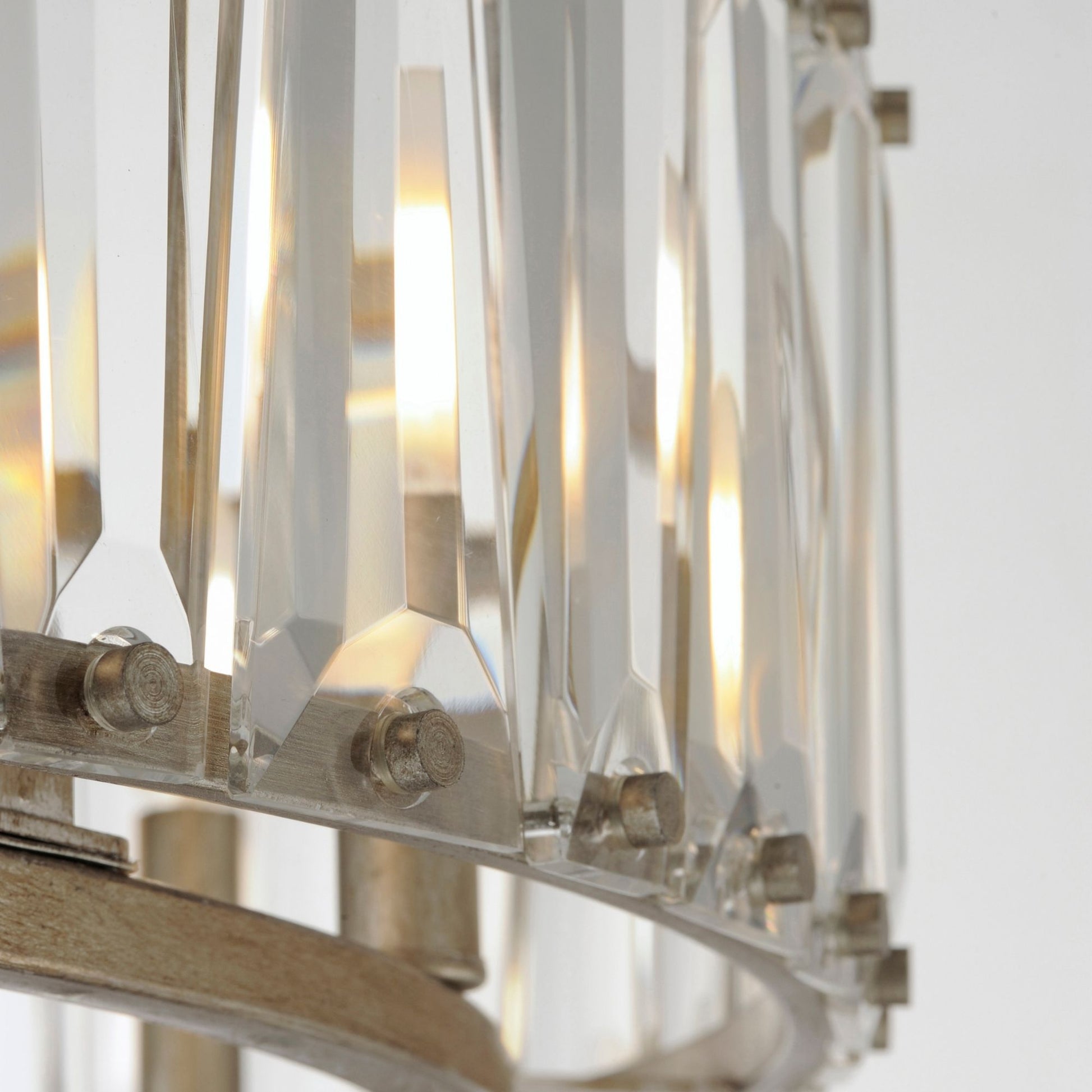 Maxim Lighting - Odeon 8-Light Wifi-Enabled LED Fandelight 33 Inch Golden Silver Finish | Bees Lighting