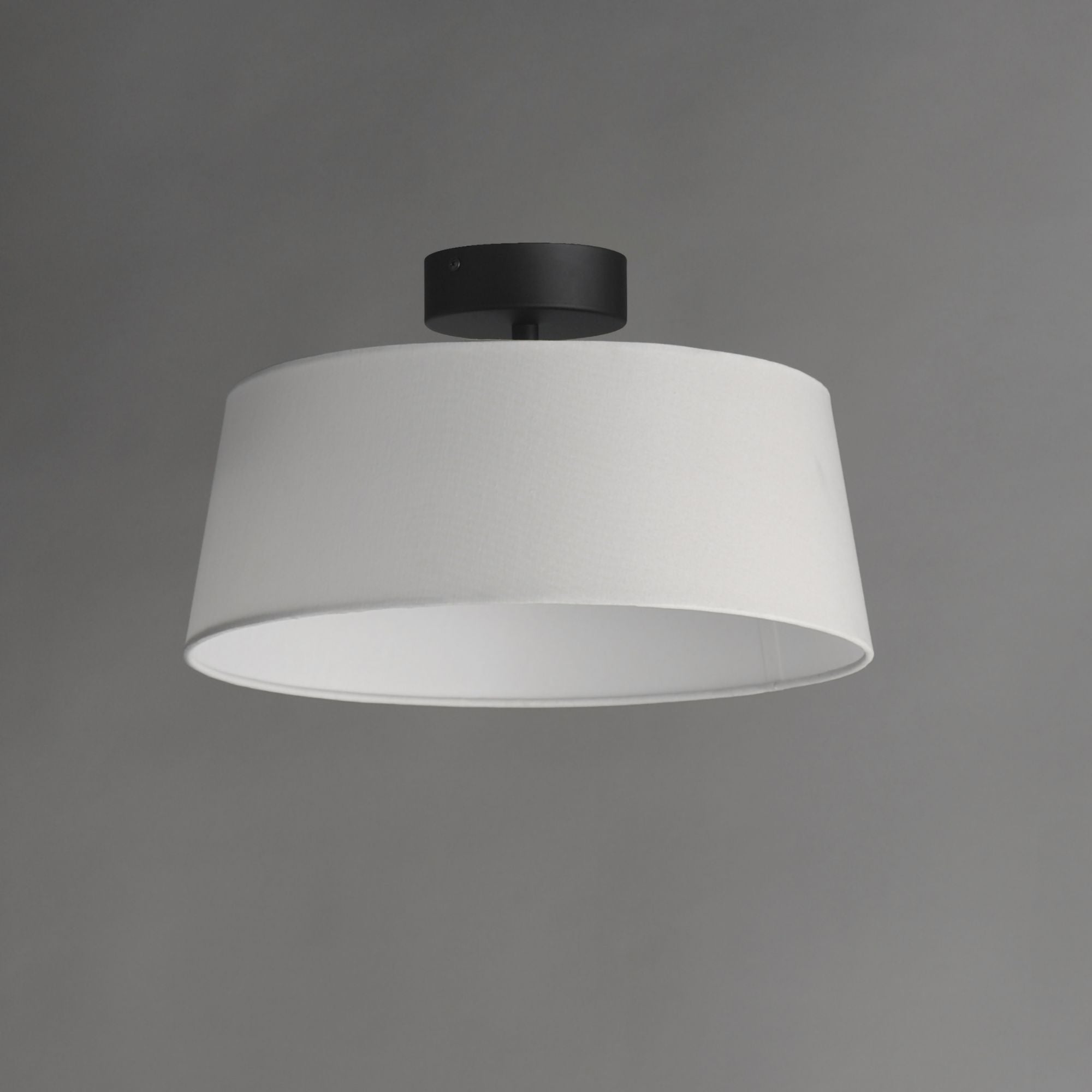 Paramount 16" LED Flush Mount, Black Finish