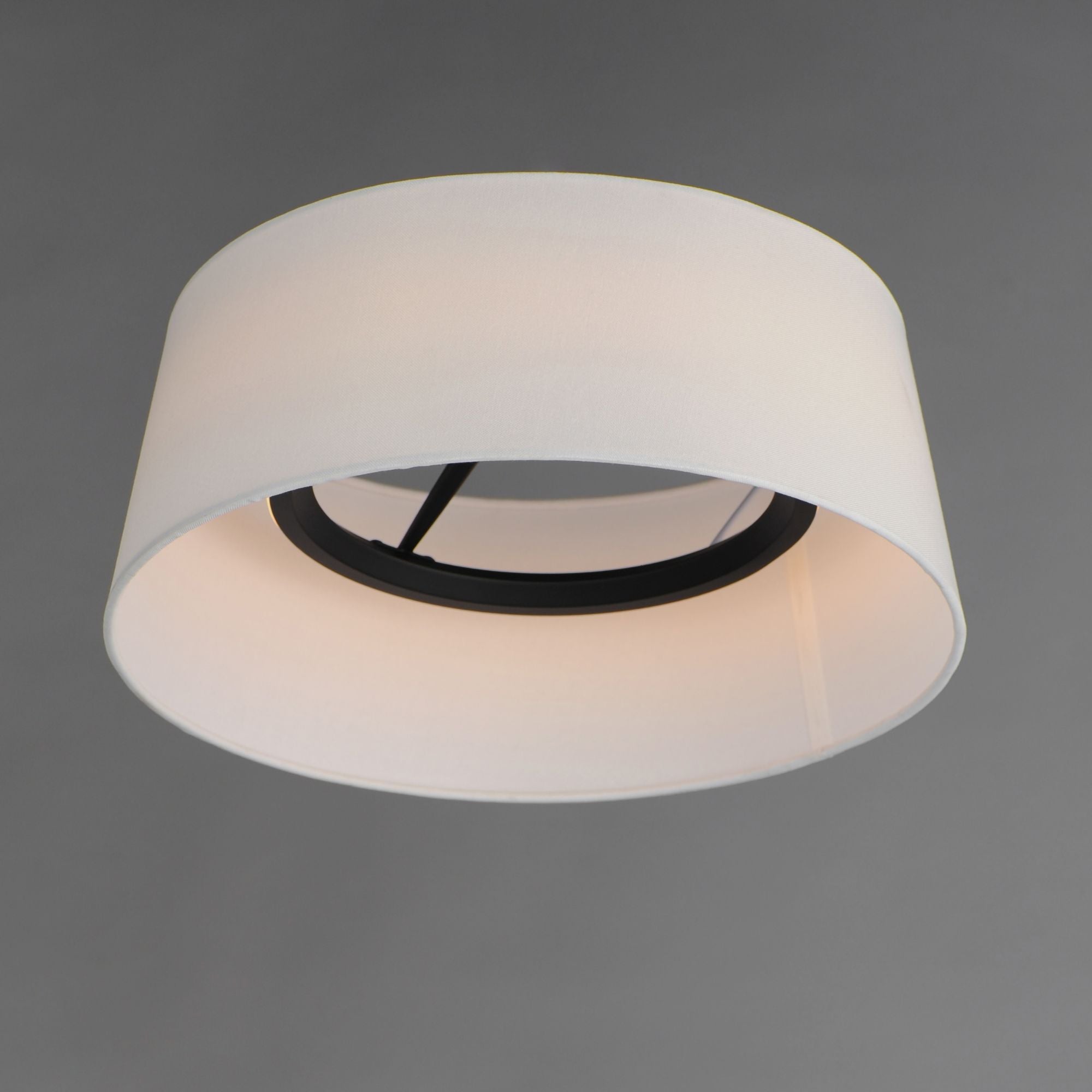 Paramount 16" LED Flush Mount, Black Finish