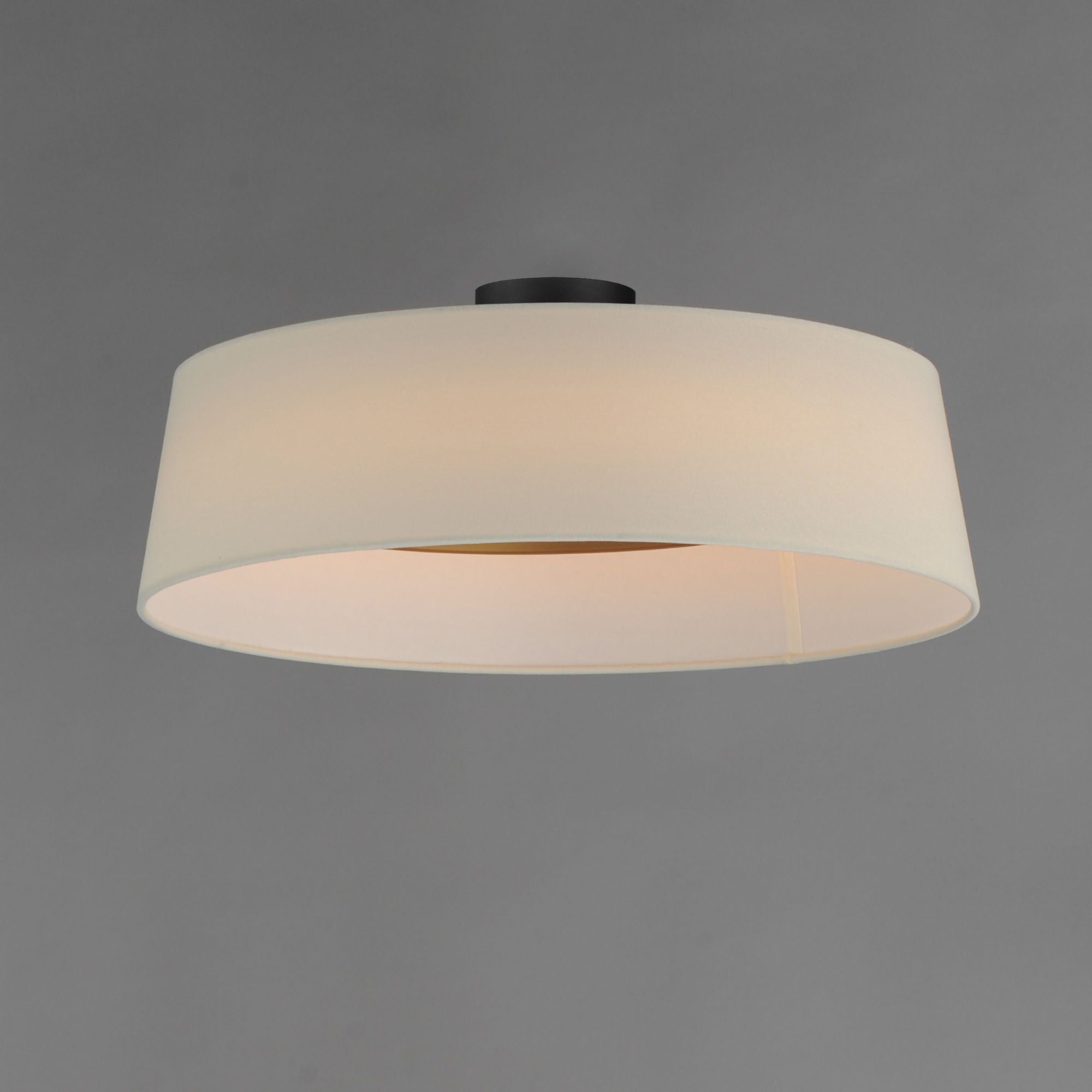 Paramount 21" LED Flush Mount, Natural Aged Brass Finish