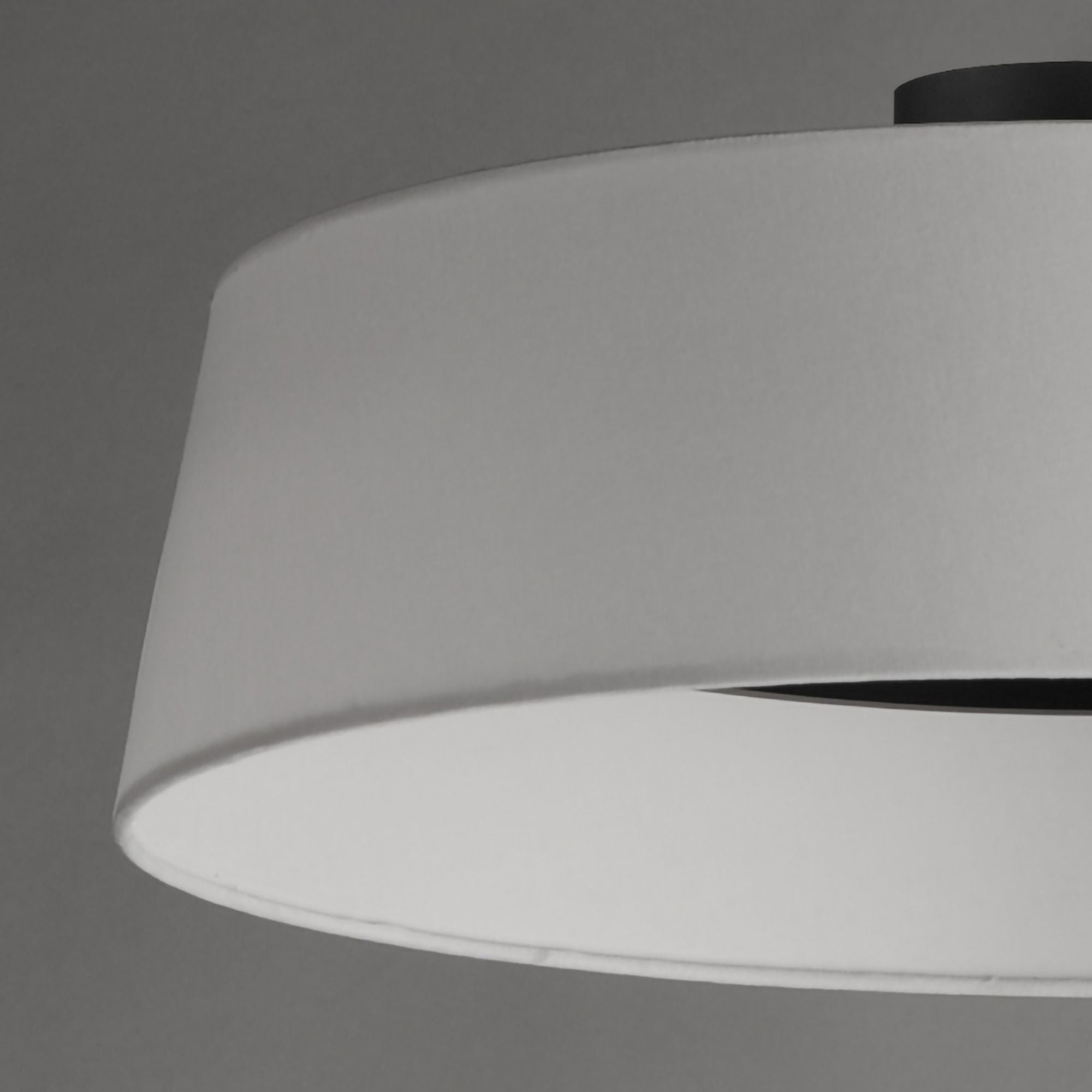 Paramount 21" LED Flush Mount, Black Finish