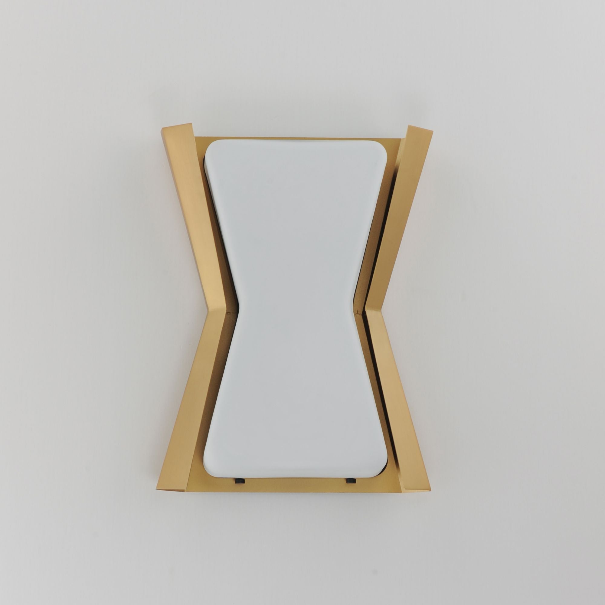Rizzo 16" 2-Light Flush Mount, Black & Antique Brass Finish