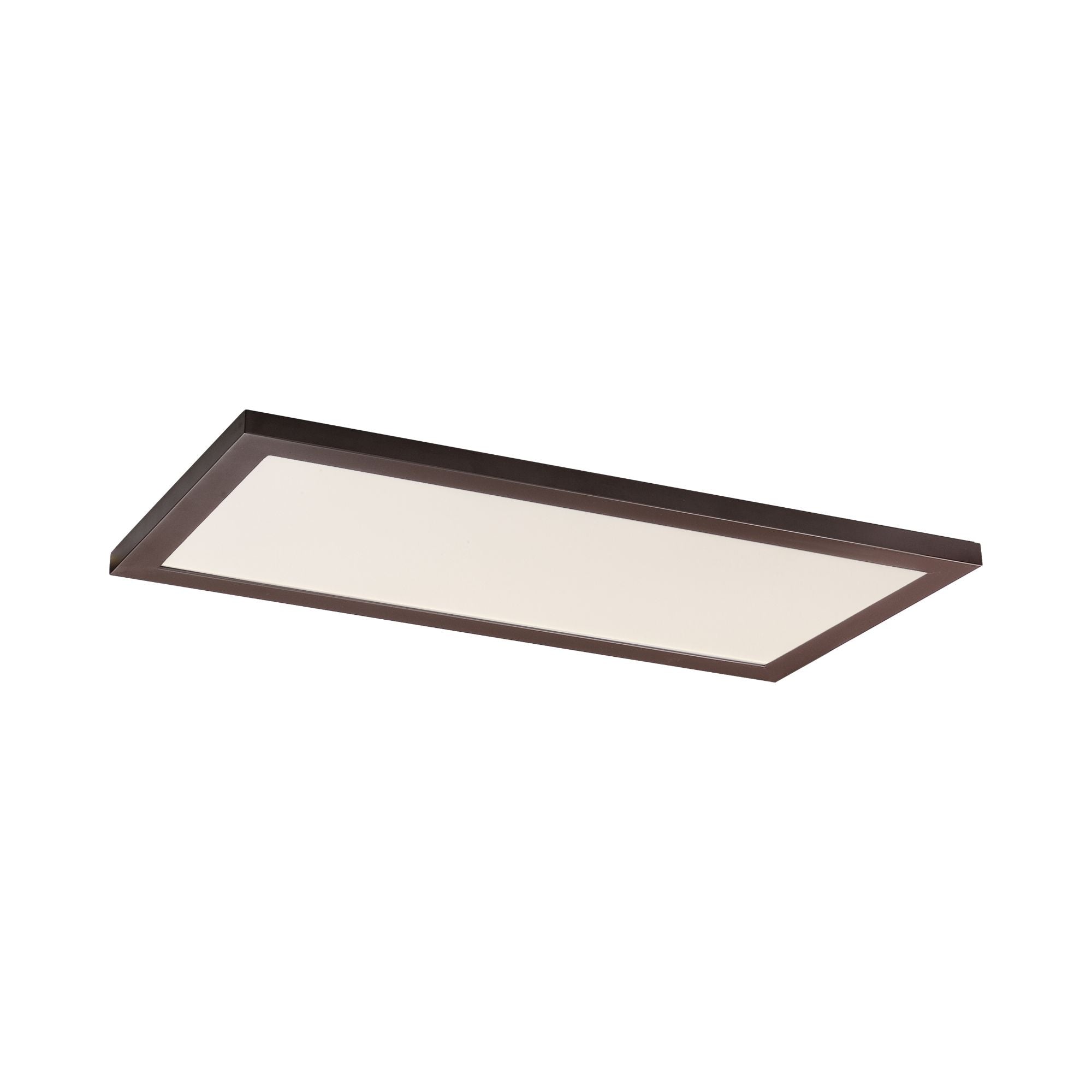 Sky - 5CCT 1x2 LED Flush Mount Panel, 40W, 2800lm, 120-277V, Bronze