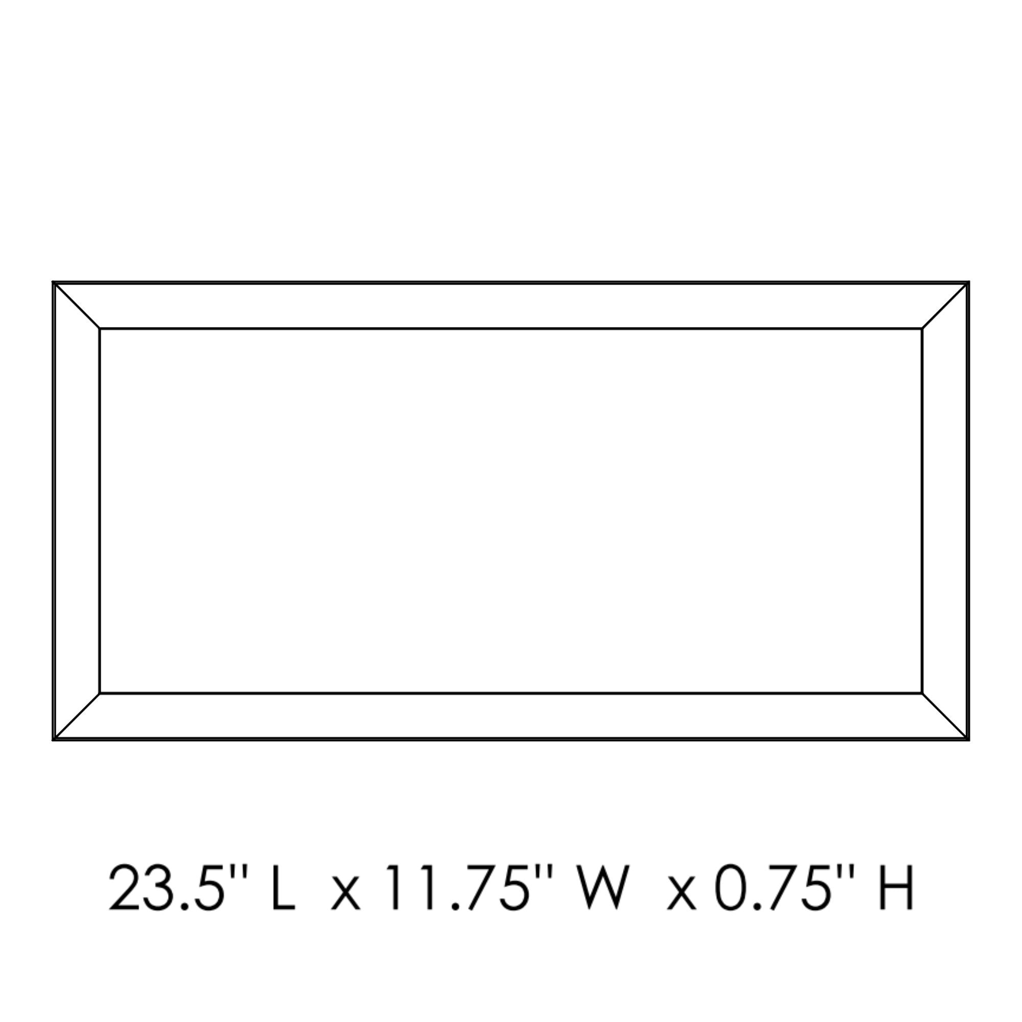 Sky - 5CCT 1x2 LED Flush Mount Panel, 40W, 2800lm, 120-277V, Bronze